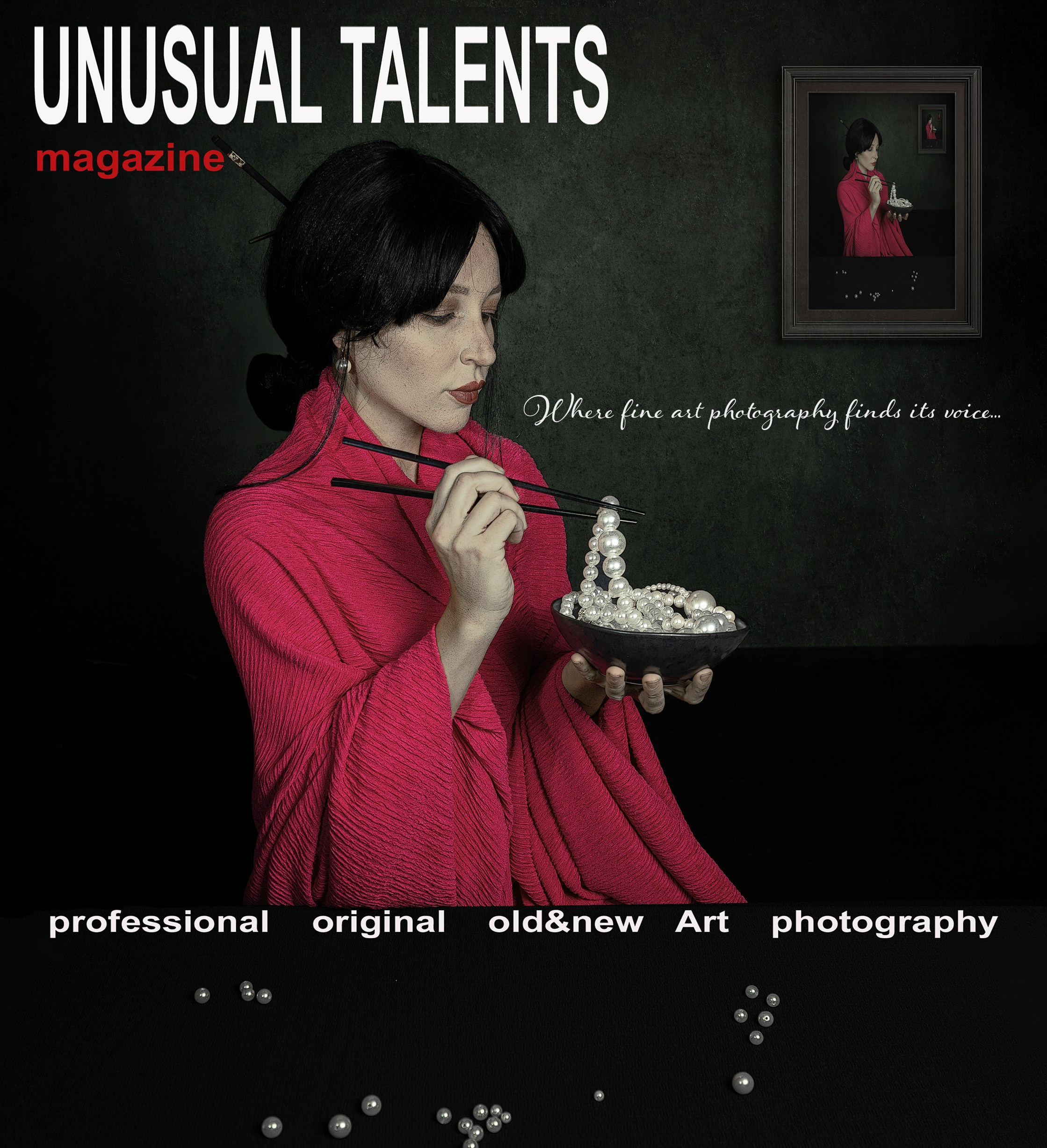 Our philosophy. UNUSUAL TALENT magazine