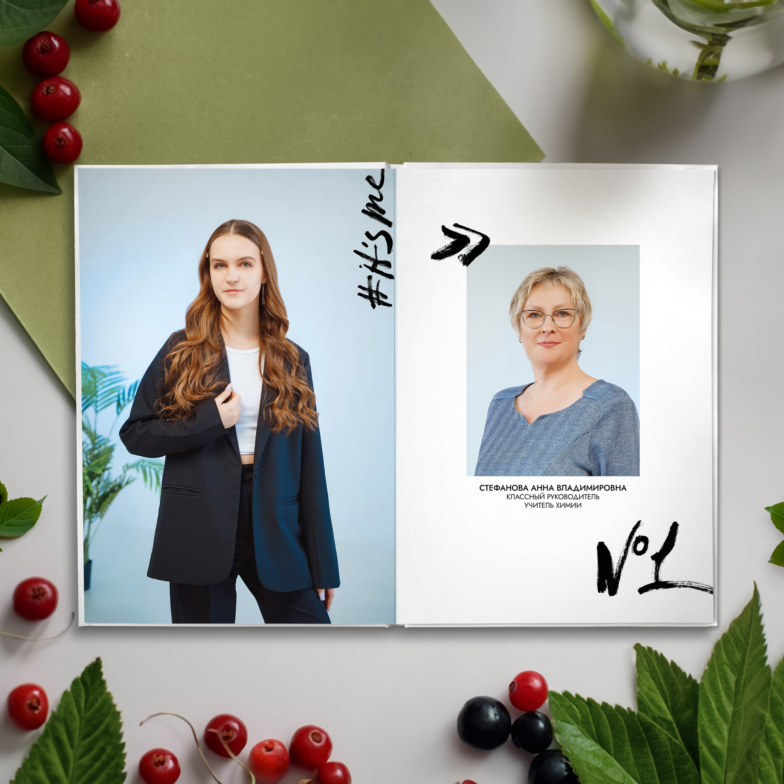 Выпускной альбом ВЕСЕННИЙ ВАЙБ. GRAPHITE BOOK