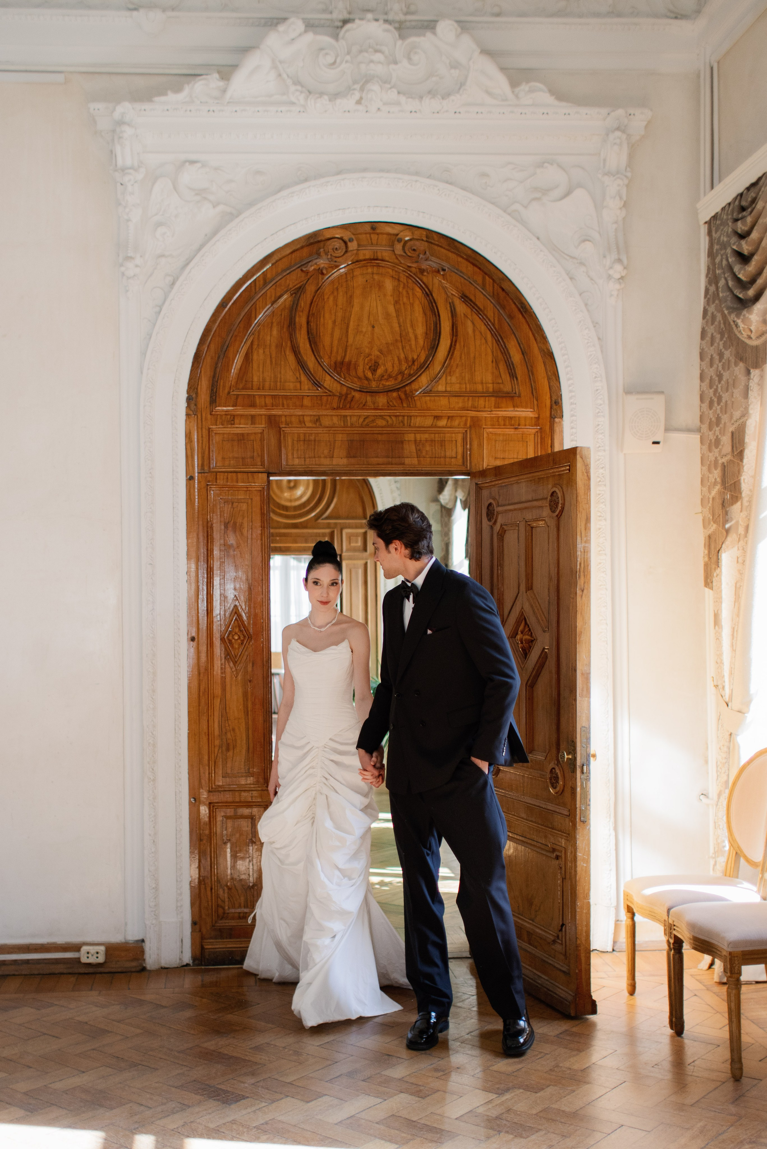 Свадебная церемония, фотосессия в библиотека-читальни А.С. Пушкина