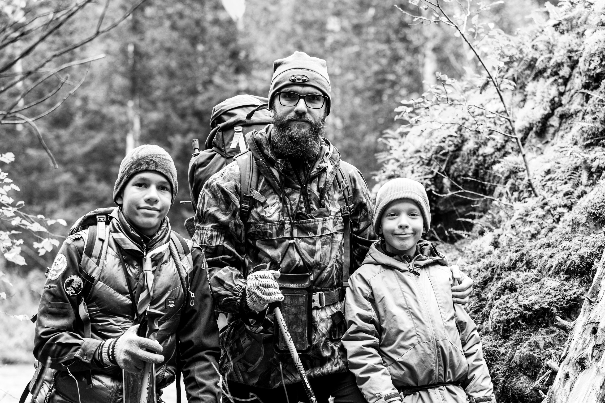 Съемки документального фильма о походе и церковной службе посреди тайги в Сибири. Видеограф PRO Новокузнецк