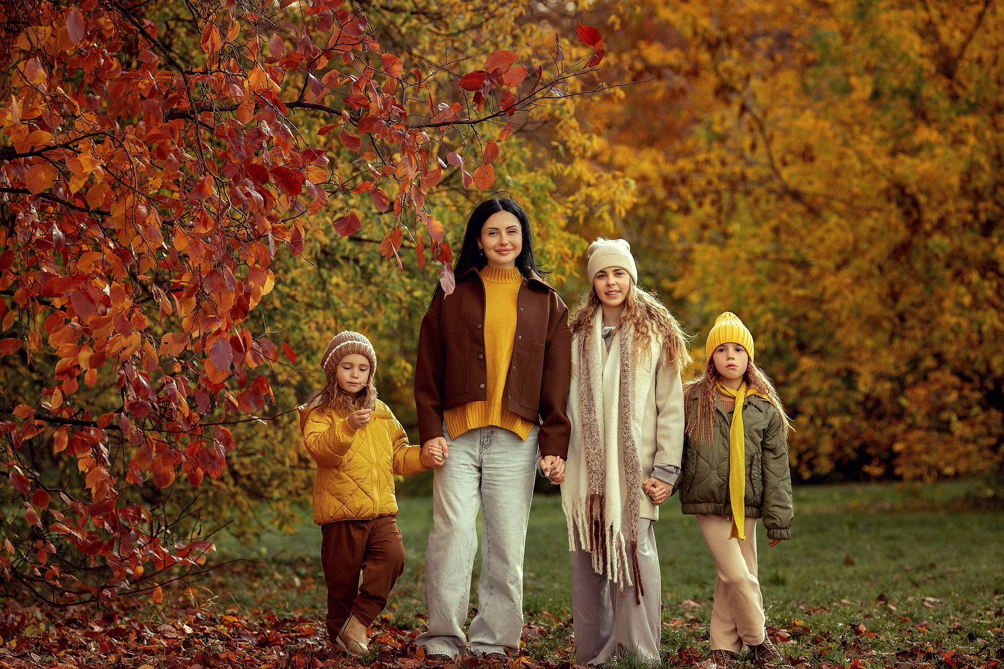 Самая настоящая осенне-золотая семейная съемка. Tatyana Nadezhdina Family photographer