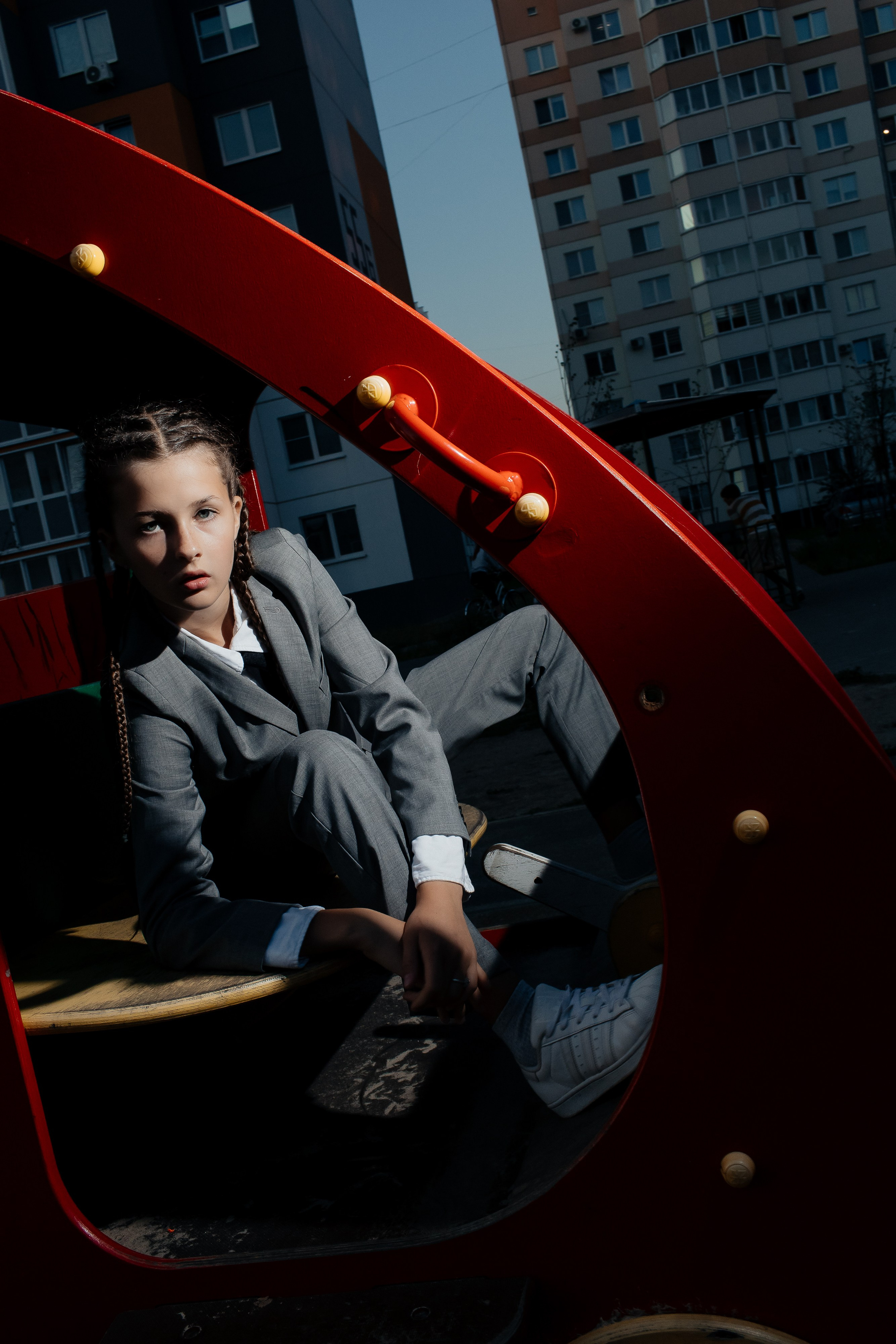 Есения. Съёмка на детской площадке. Сергеев Алексей. Фотограф