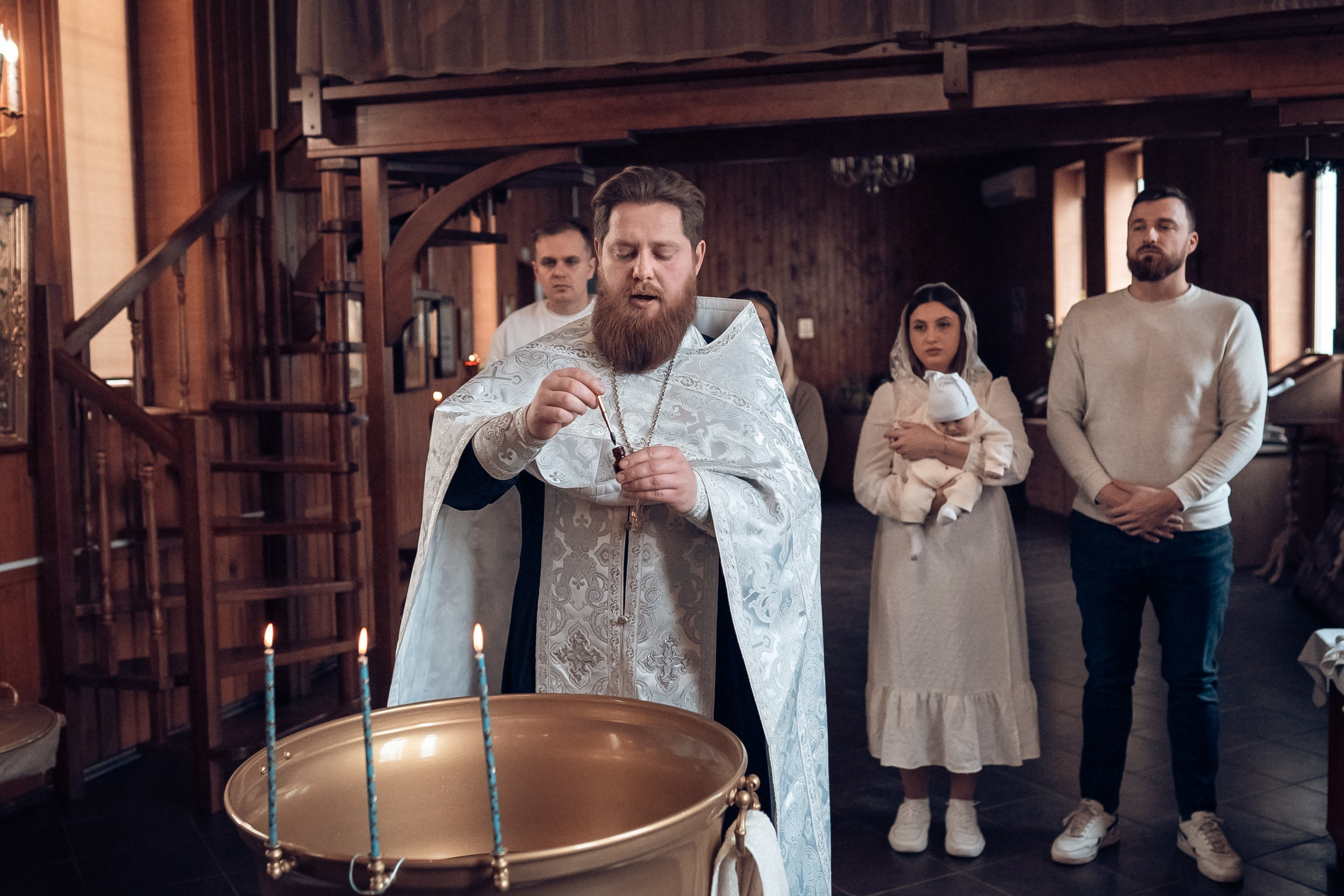 Крещение в храме Блж.Ксении Петербургской Севастополь. Церковный фотограф Севастополь