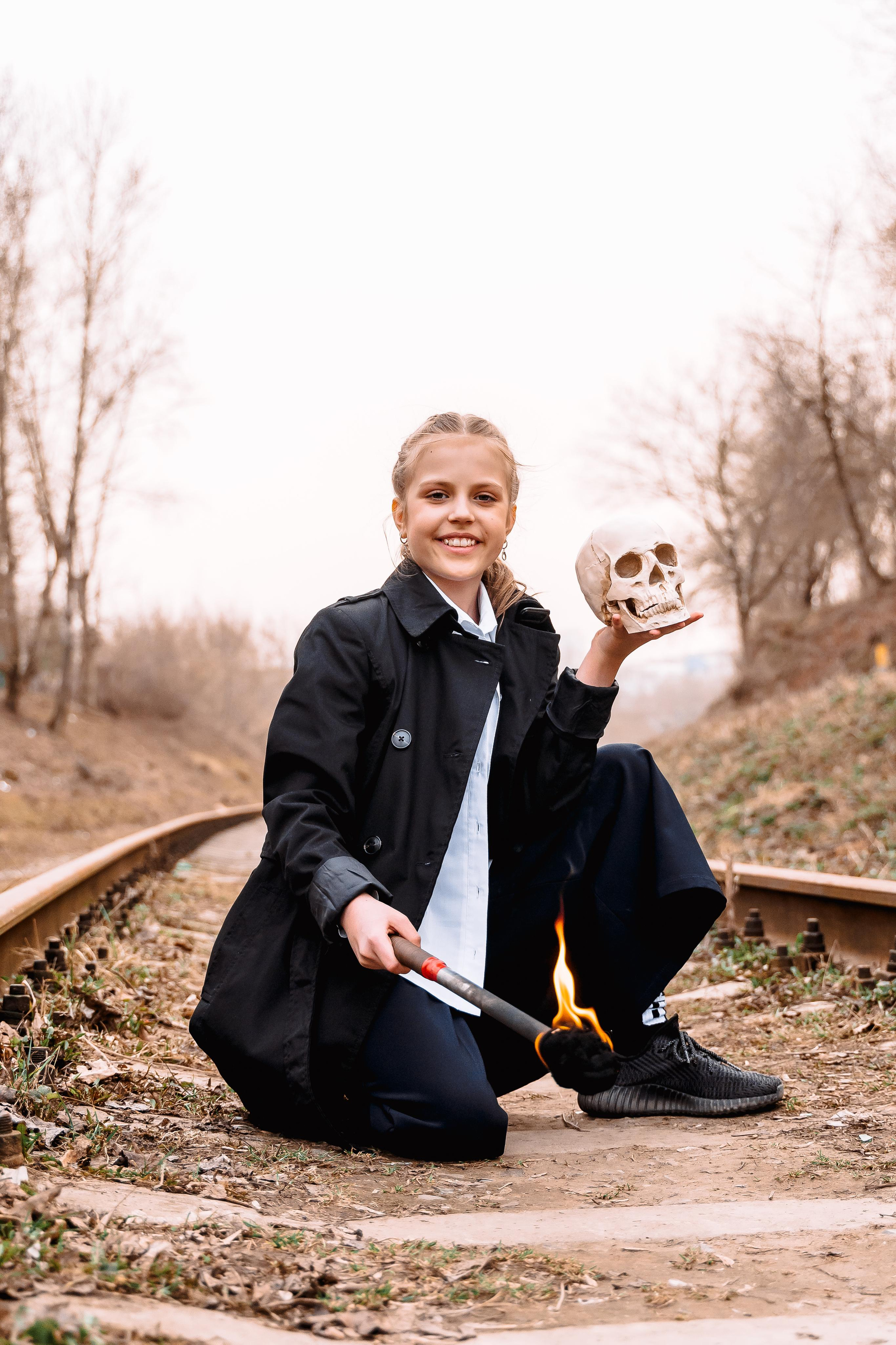 «Ваши дети дома?». Модель подросток Кристина Шэр в Москве