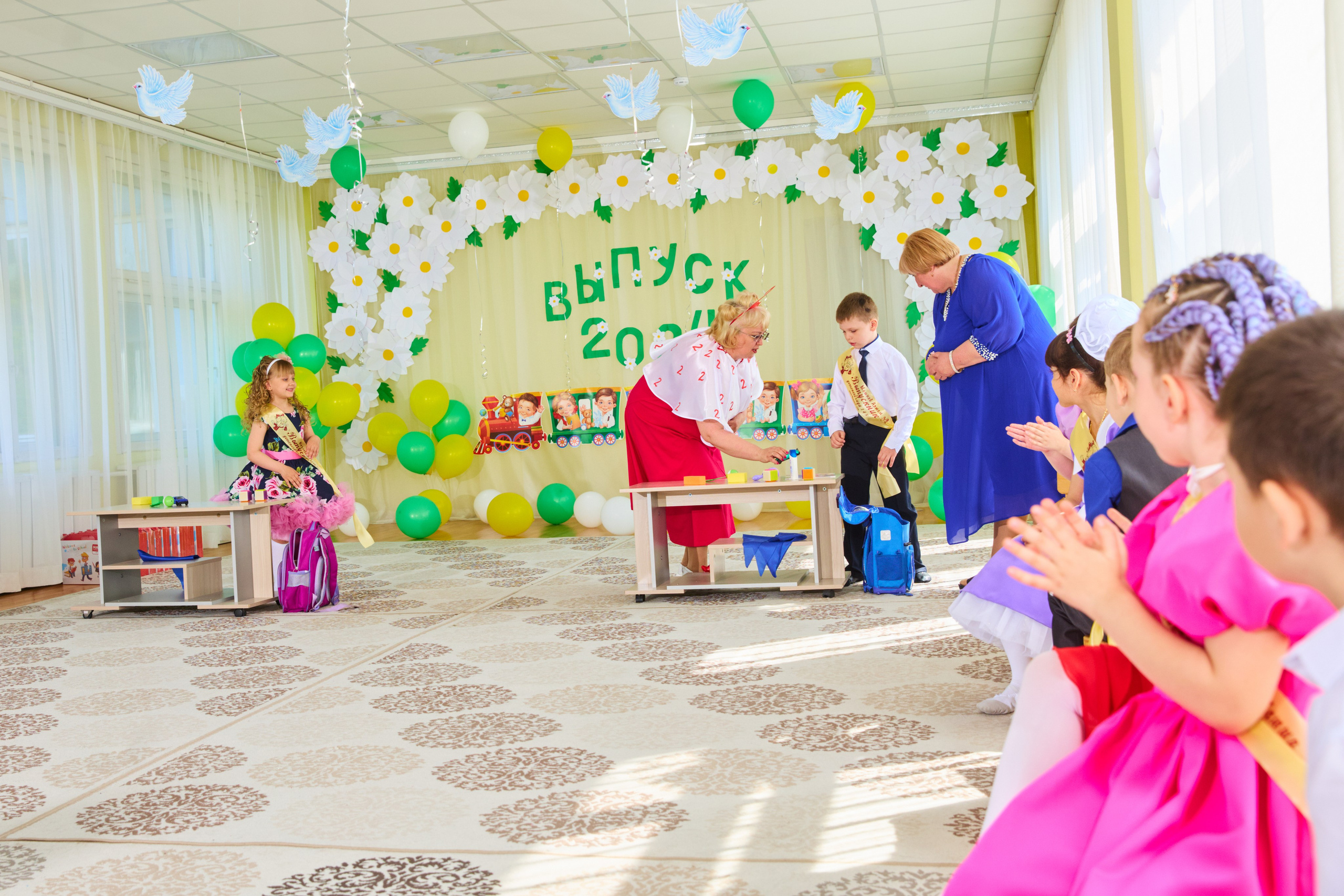 Фотосъемка выпускного в детсаду. 2024