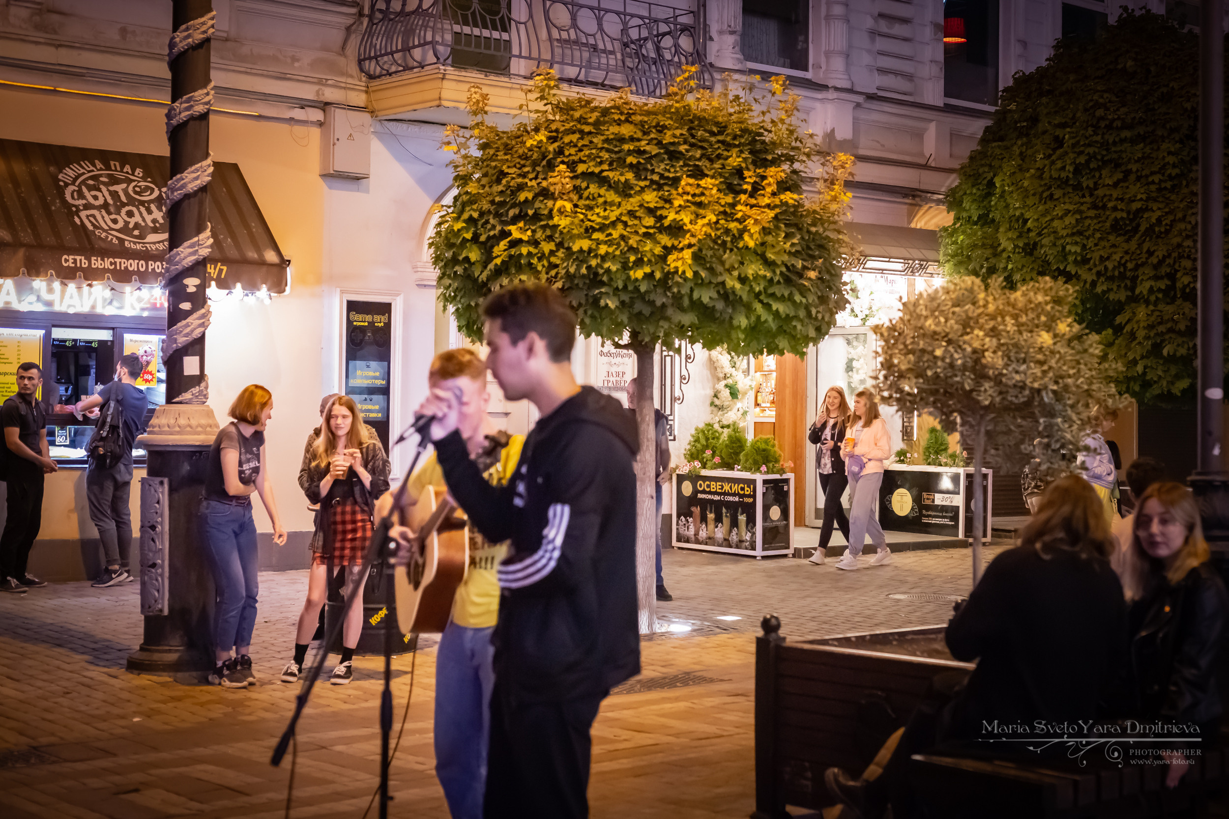 Вечерние танцы ❖ фото-репортаж прогулки по городу. Фотограф в Симферополе и Крыму — Мария СветоЯра Дмитриева | Индивидуальные и семейные съёмки