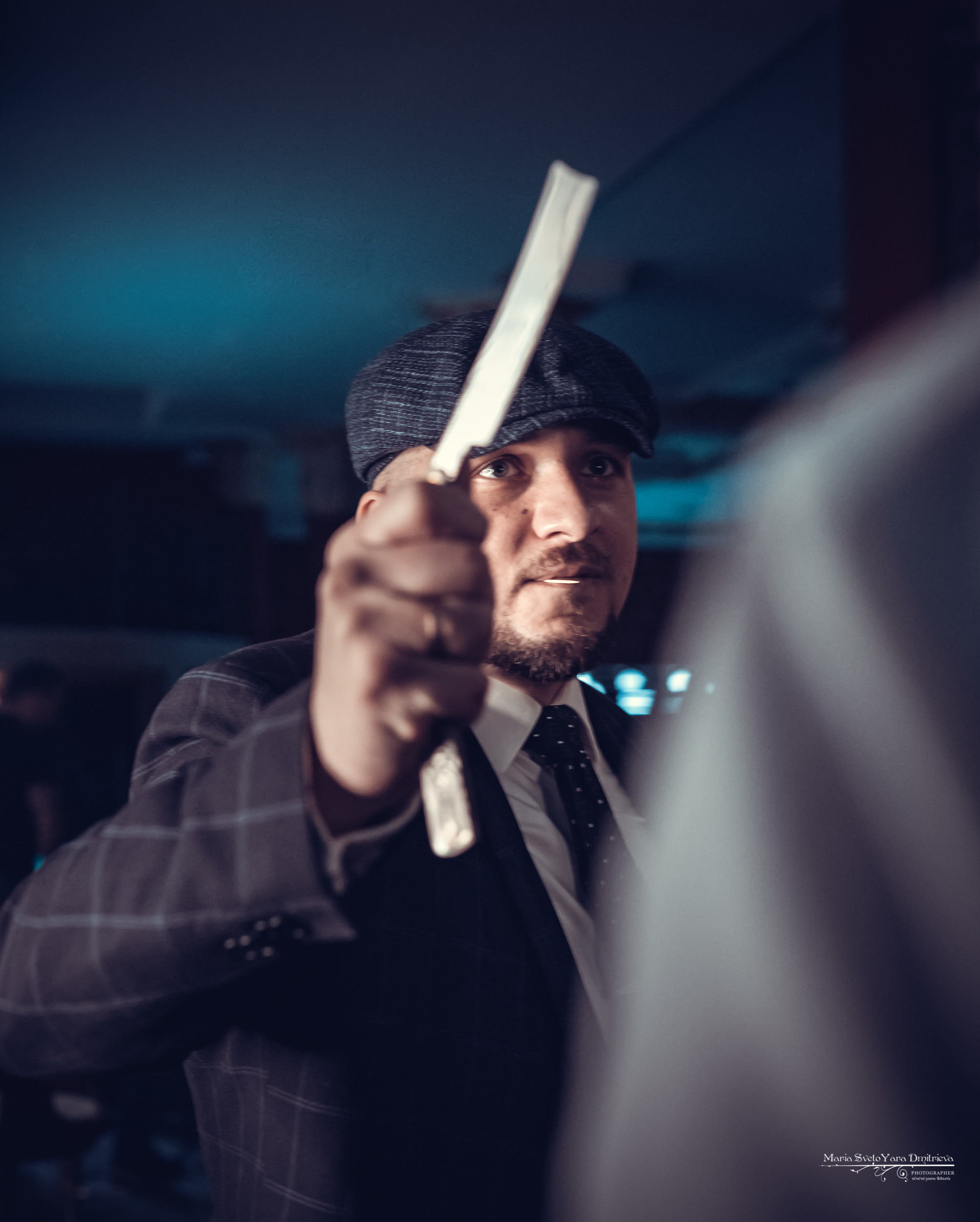 Сергей Чигидин ❖ Крымский Артур Шелби 🔹 парень с опасной бритвой. Фотограф в Симферополе и Крыму — Мария СветоЯра Дмитриева | Индивидуальные и семейные съёмки