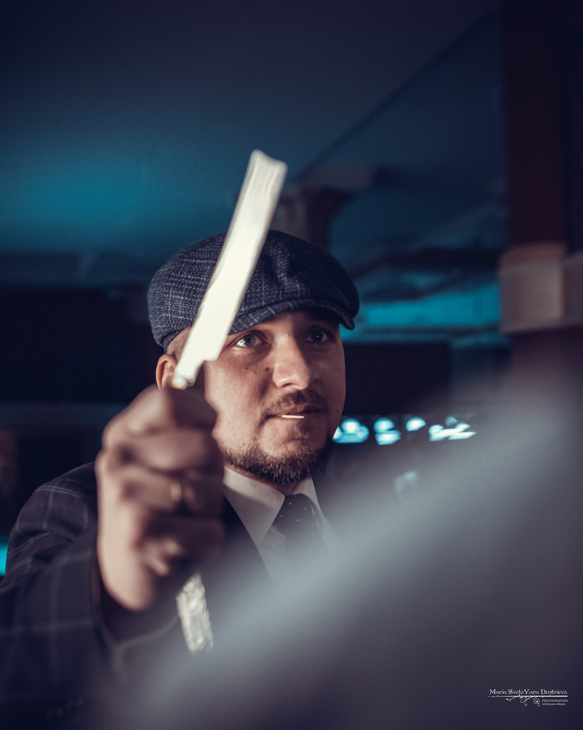 Сергей Чигидин ❖ Крымский Артур Шелби 🔹 парень с опасной бритвой. Фотограф в Симферополе и Крыму — Мария СветоЯра Дмитриева | Индивидуальные и семейные съёмки