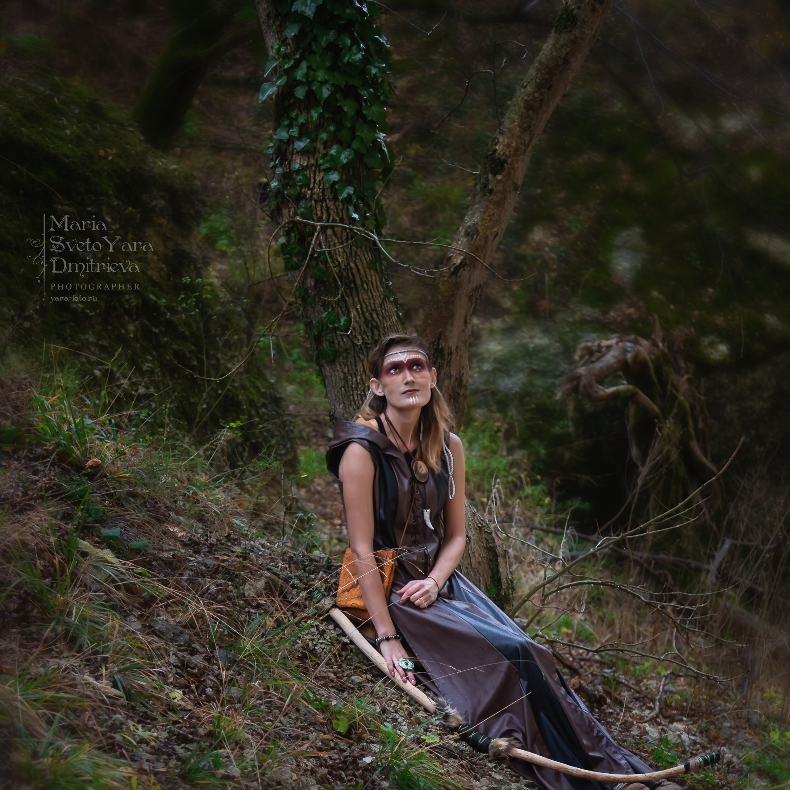 Амазонка-лучница ❖ Фото-тур «Амазонки: миф или реальность?». Фотограф в Симферополе и Крыму — Мария СветоЯра Дмитриева | Индивидуальные и семейные съёмки