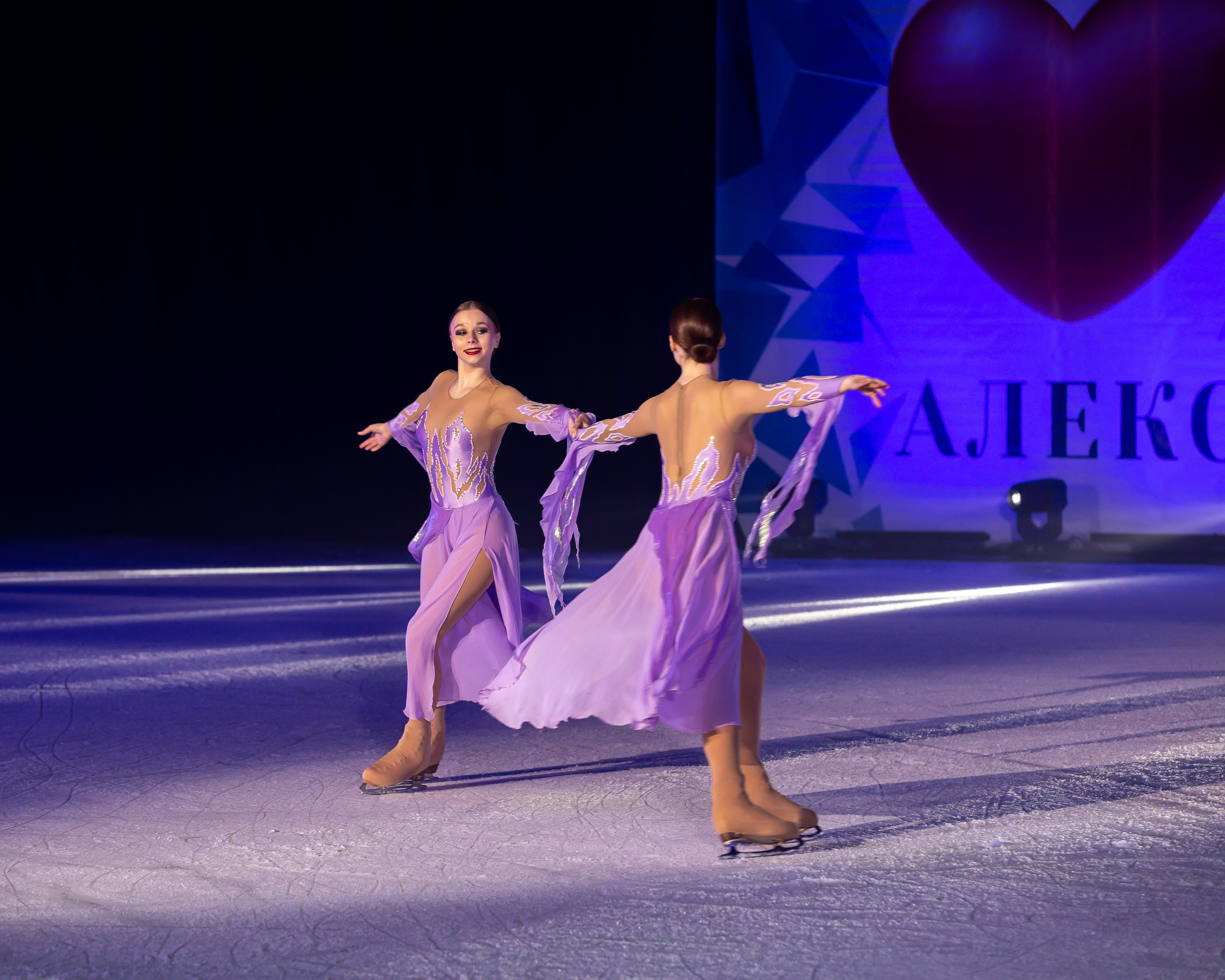 Отчетный концерт. Театр на льду АЛЕКО. Репортажный фотограф в Москве