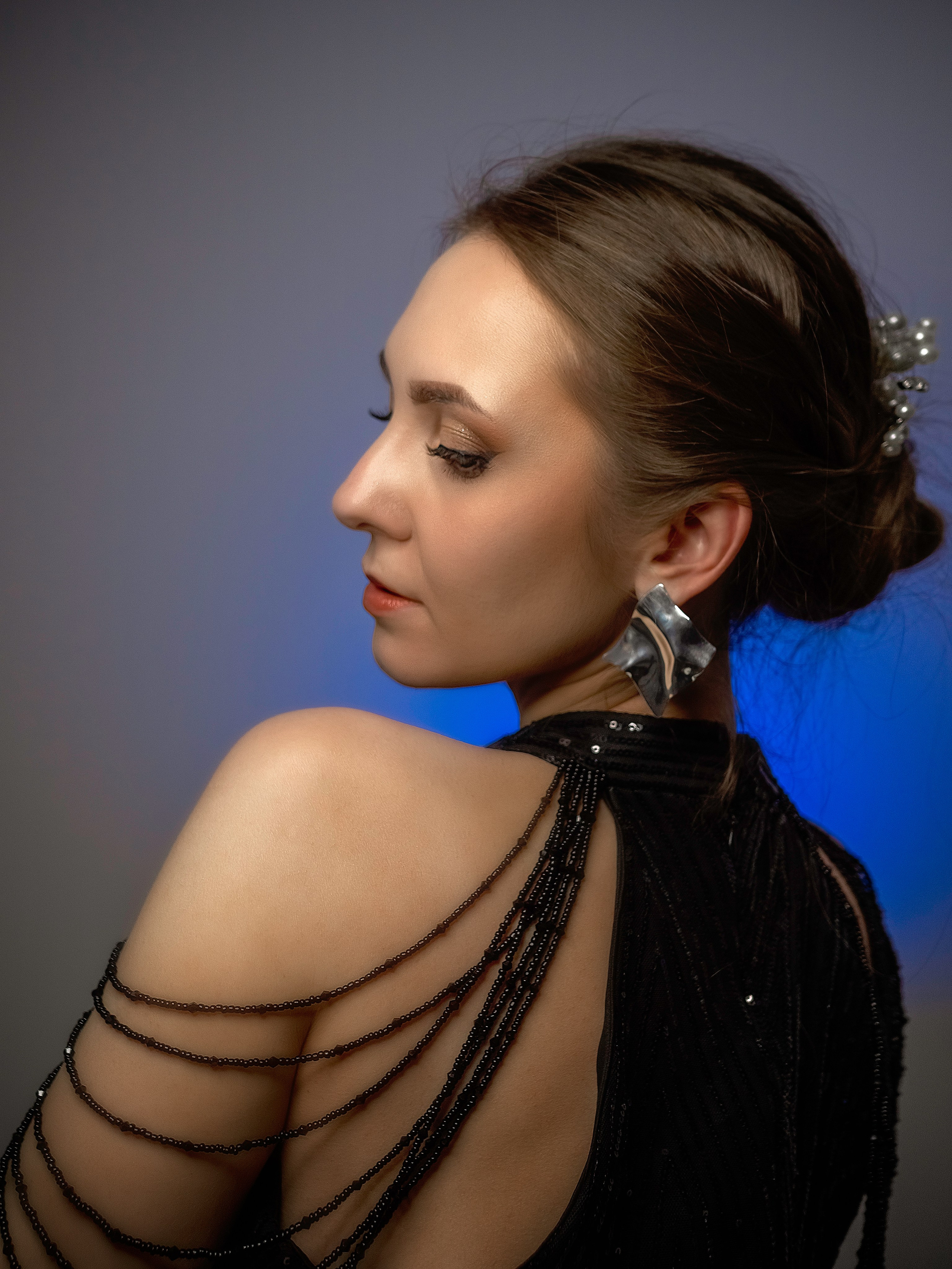 Макияж. Фотограф Надежда Сухомлина