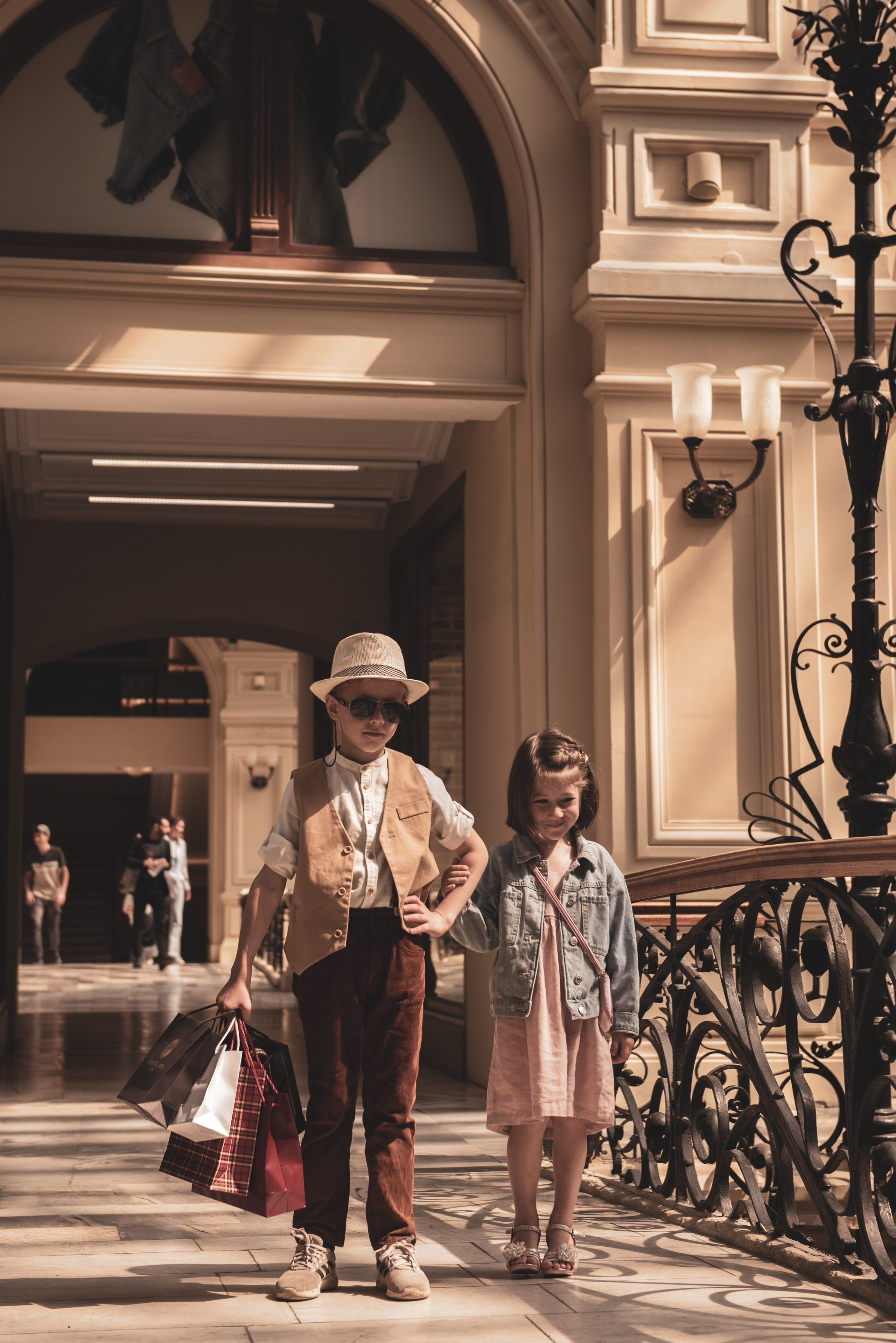 Детская фотосессия в ГУМе. Анна Боровикова, фотограф Пушкино