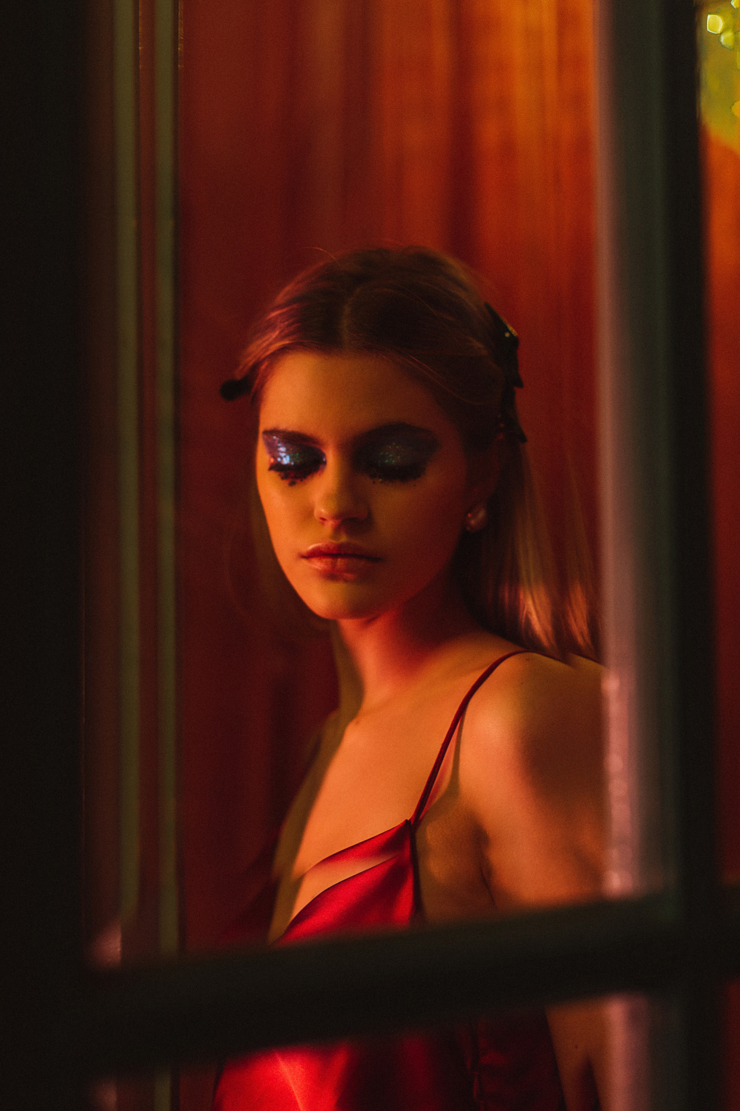 Вечерняя празничная съемка. Света Полетаева Москва