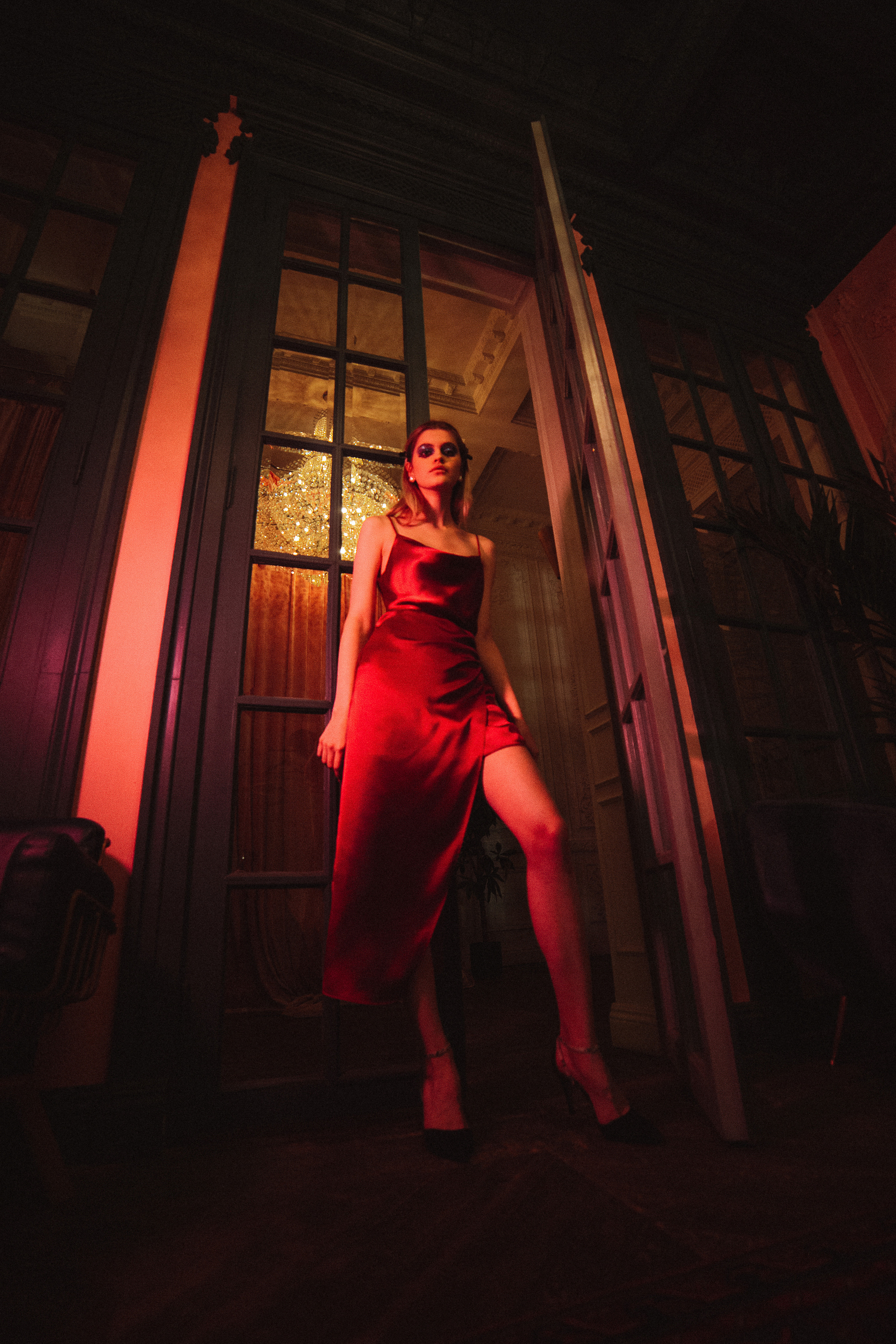 Вечерняя празничная съемка. Света Полетаева Москва