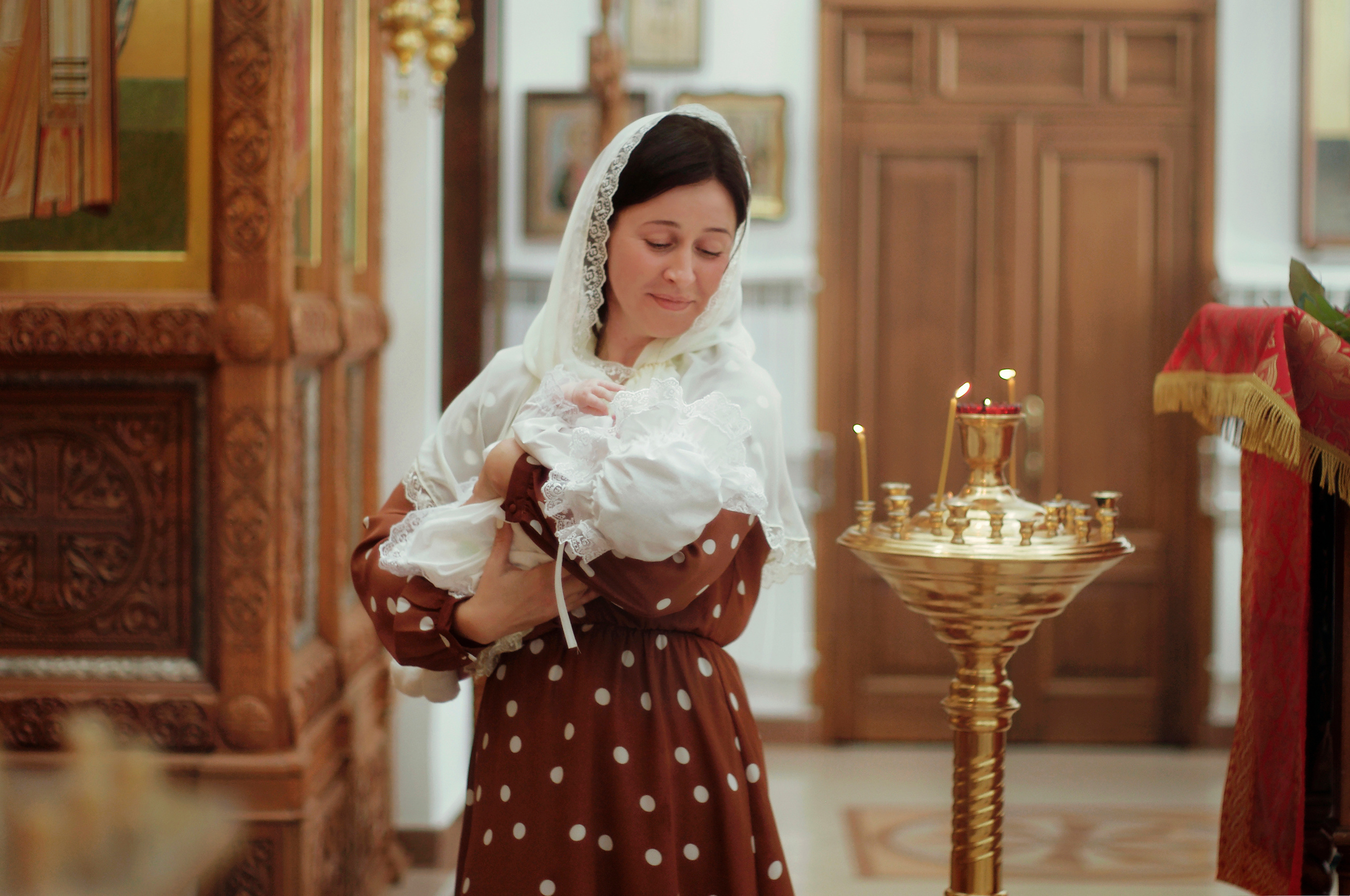 Фотосъемка крещения. Фотограф Катерина Тюрина. Саратов