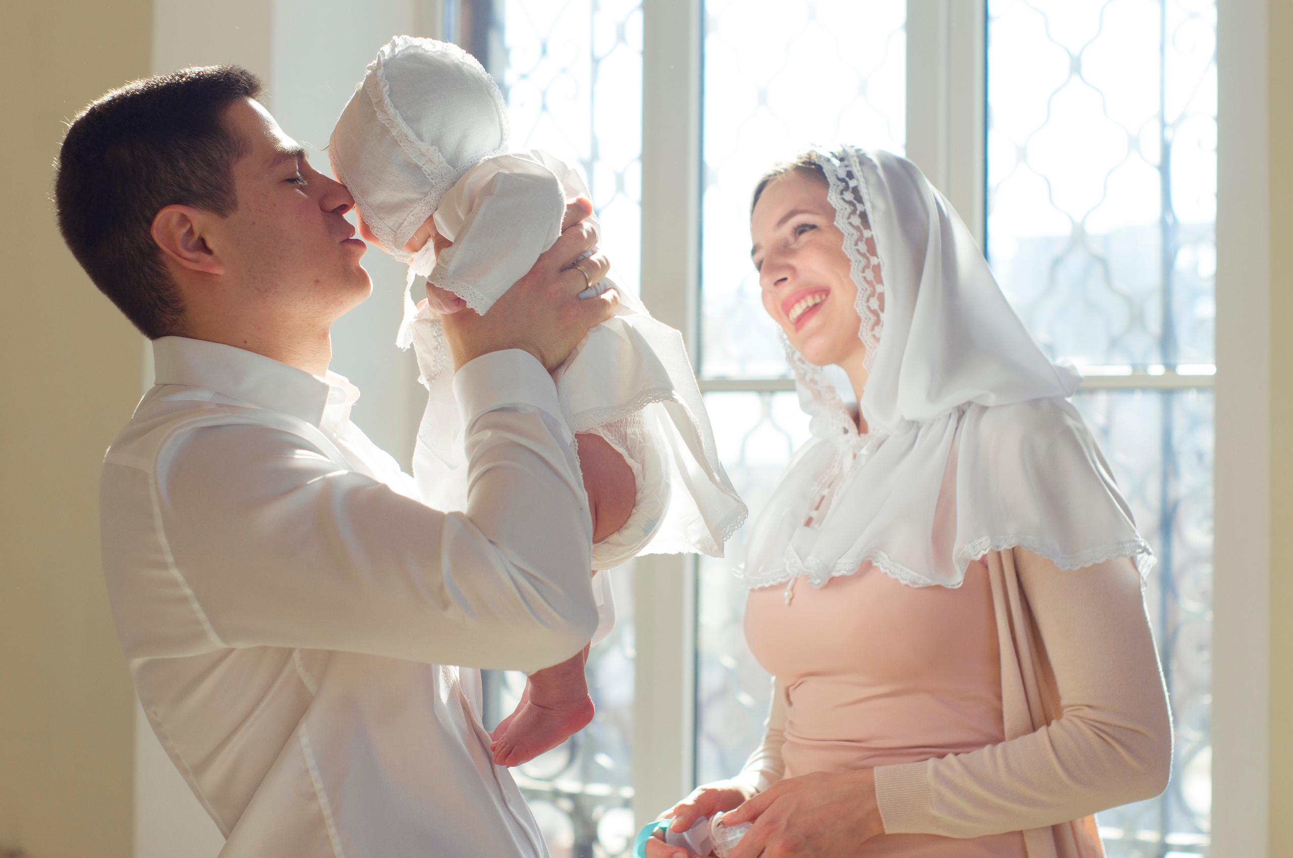 Фотосъемка крещения. Фотограф Катерина Тюрина. Саратов