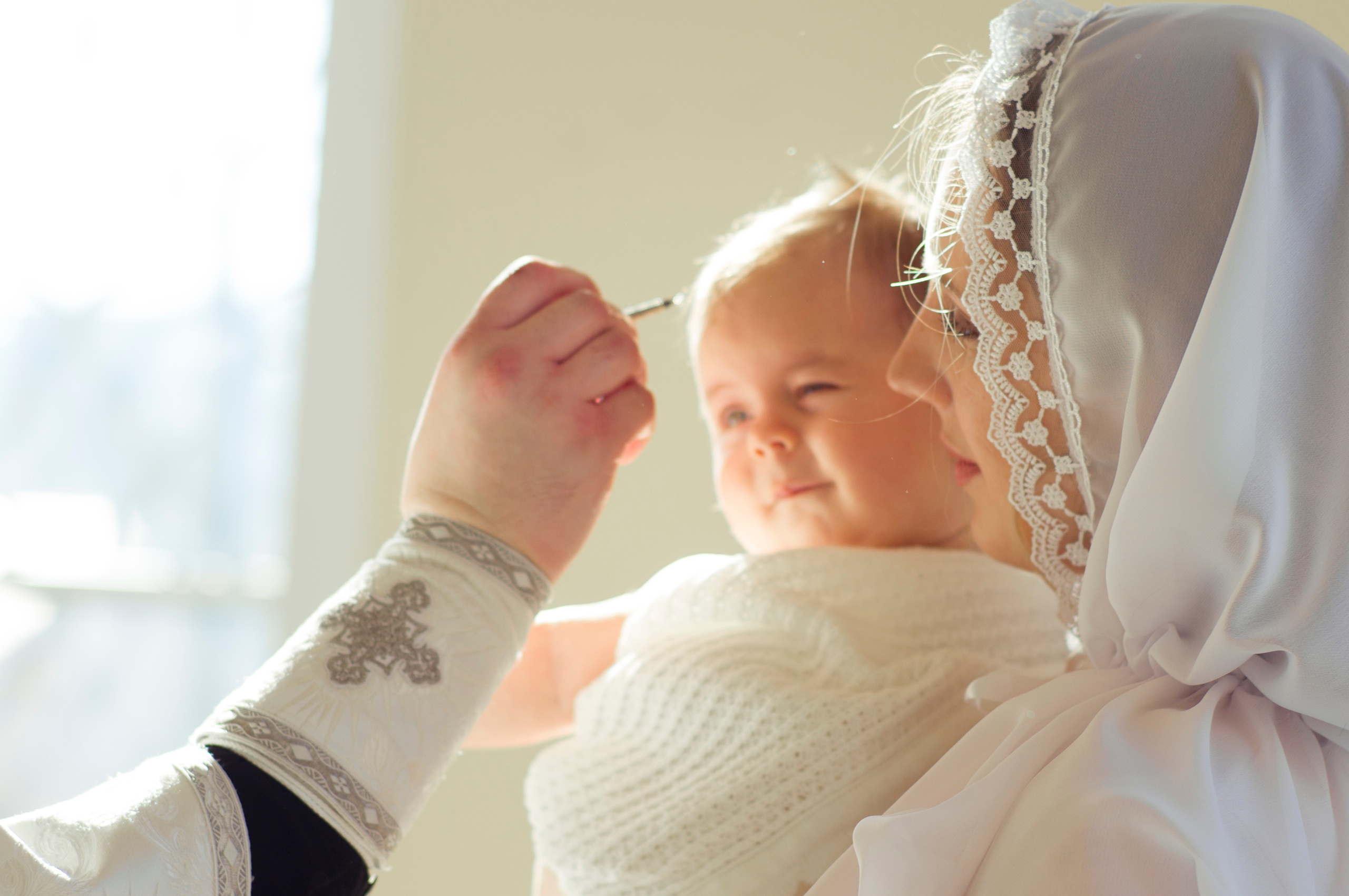 Фотосъемка крещения. Фотограф Катерина Тюрина. Саратов