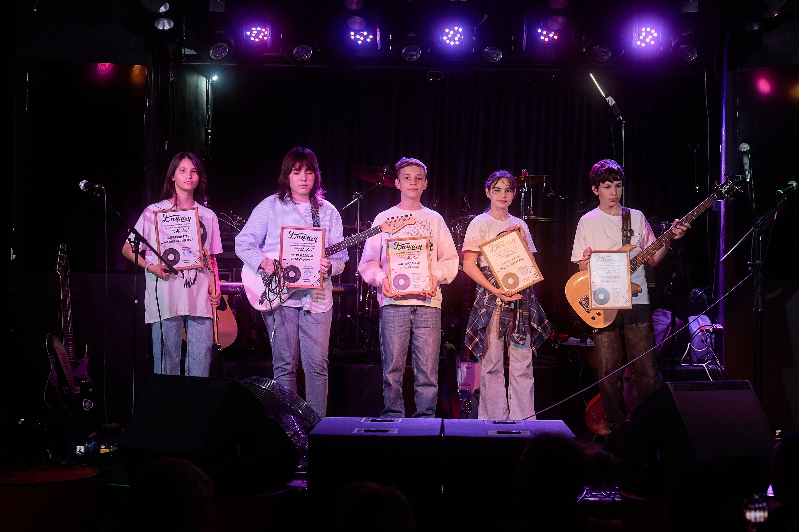 Отчётный концерт музыкальной школы MuzZone (18 мая 2025). Профессиональный фотограф (Краснодар) Роман Гончаров