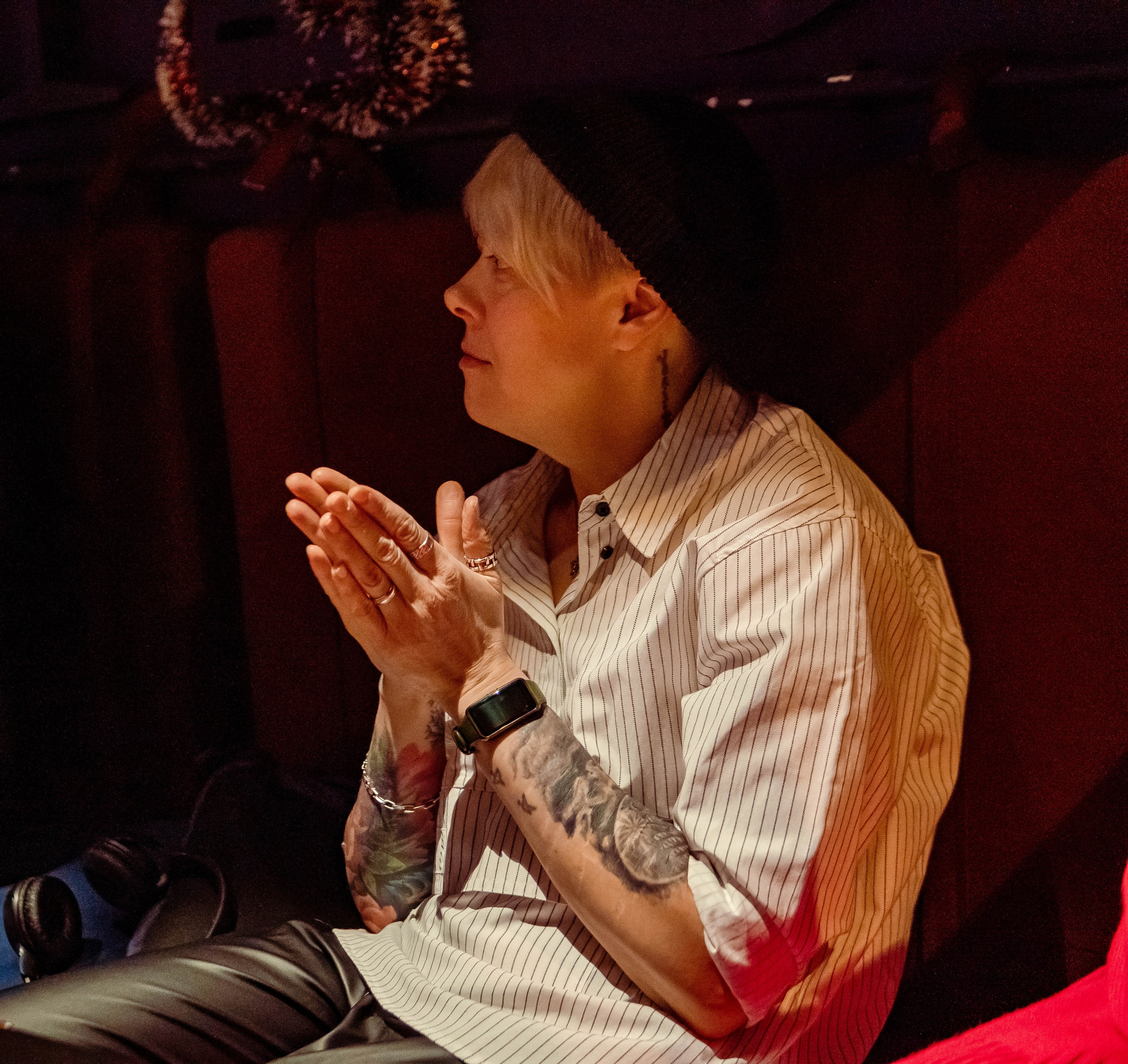 Репортажные фотографии творческого вечера Такие дела, Панда