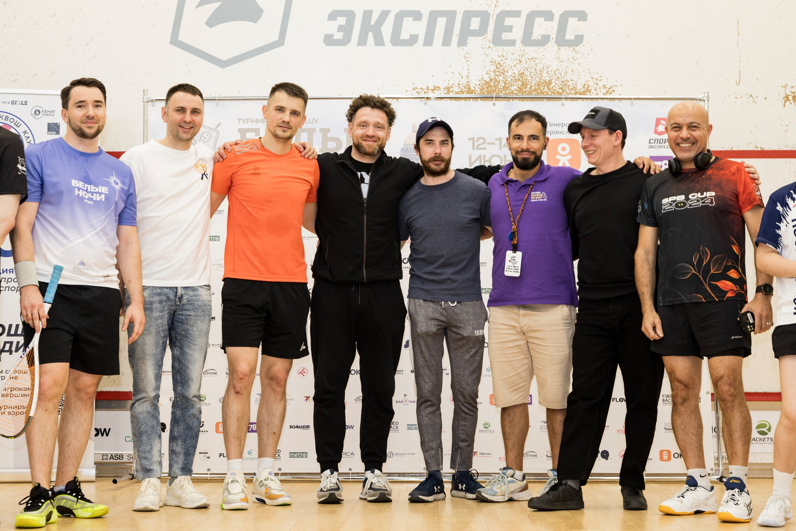 Спортивный репортаж по сквошу White Nights 2026 клуб RC. Любовь Каширская — фотограф для малого бизнеса и специалистов