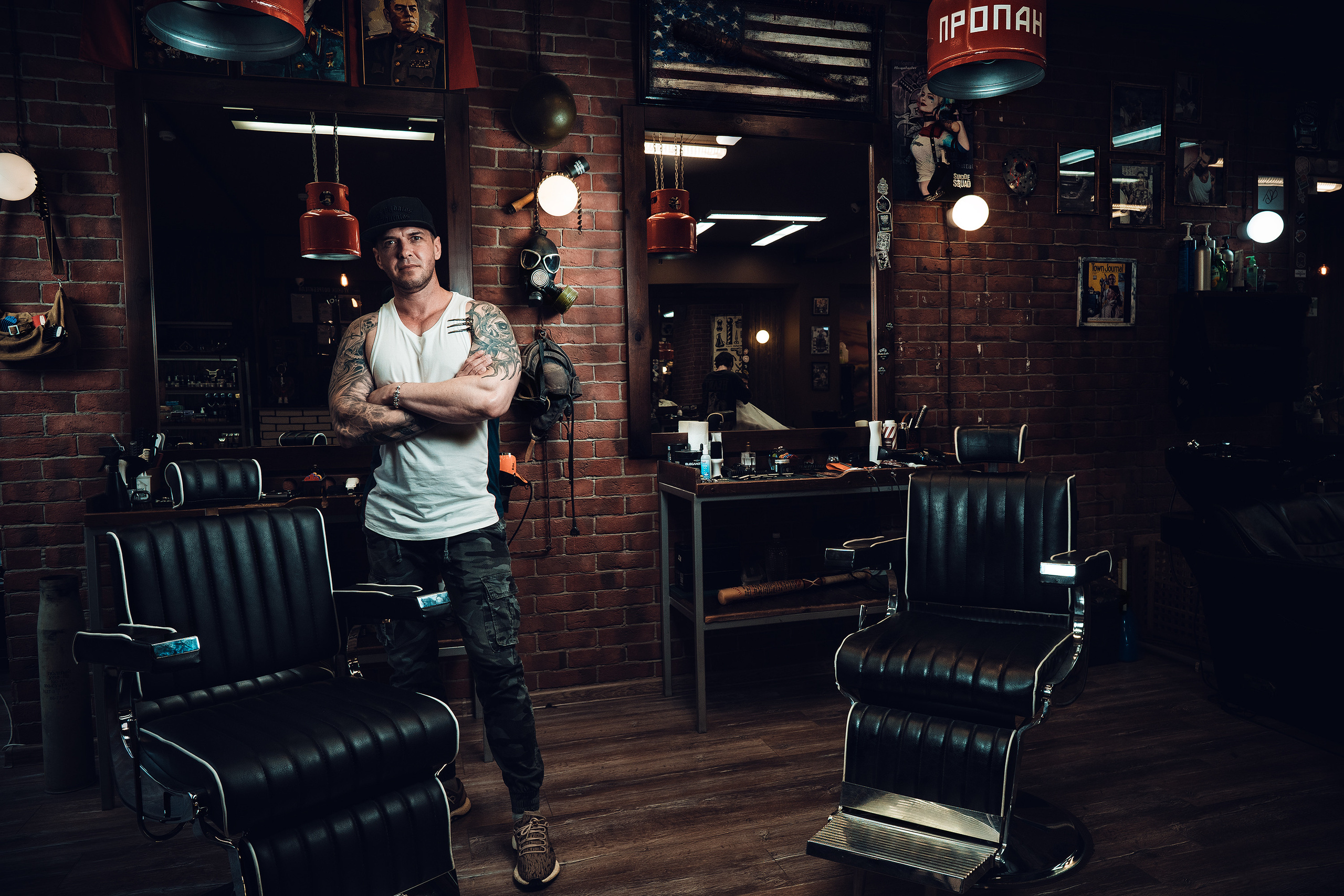 TOP GUN международная сеть барбершопов