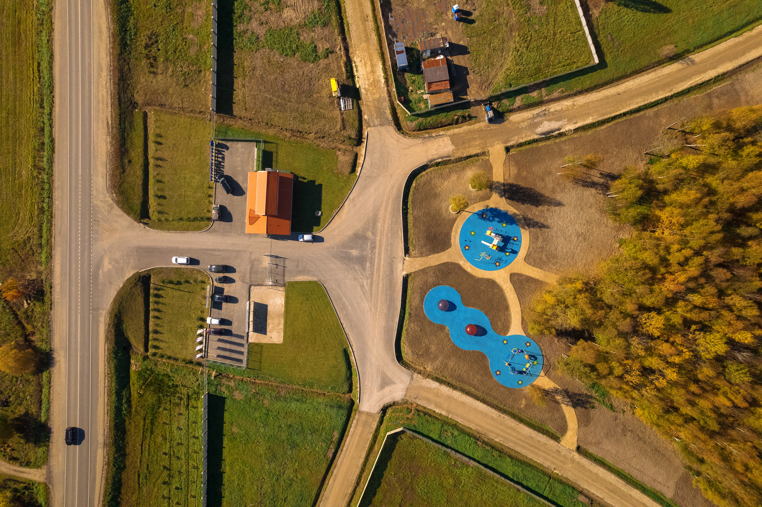 Архитектура и недвижимость. Ход строительства. Съемка с дрона. Профессиональное решение для частных лиц и бизнеса