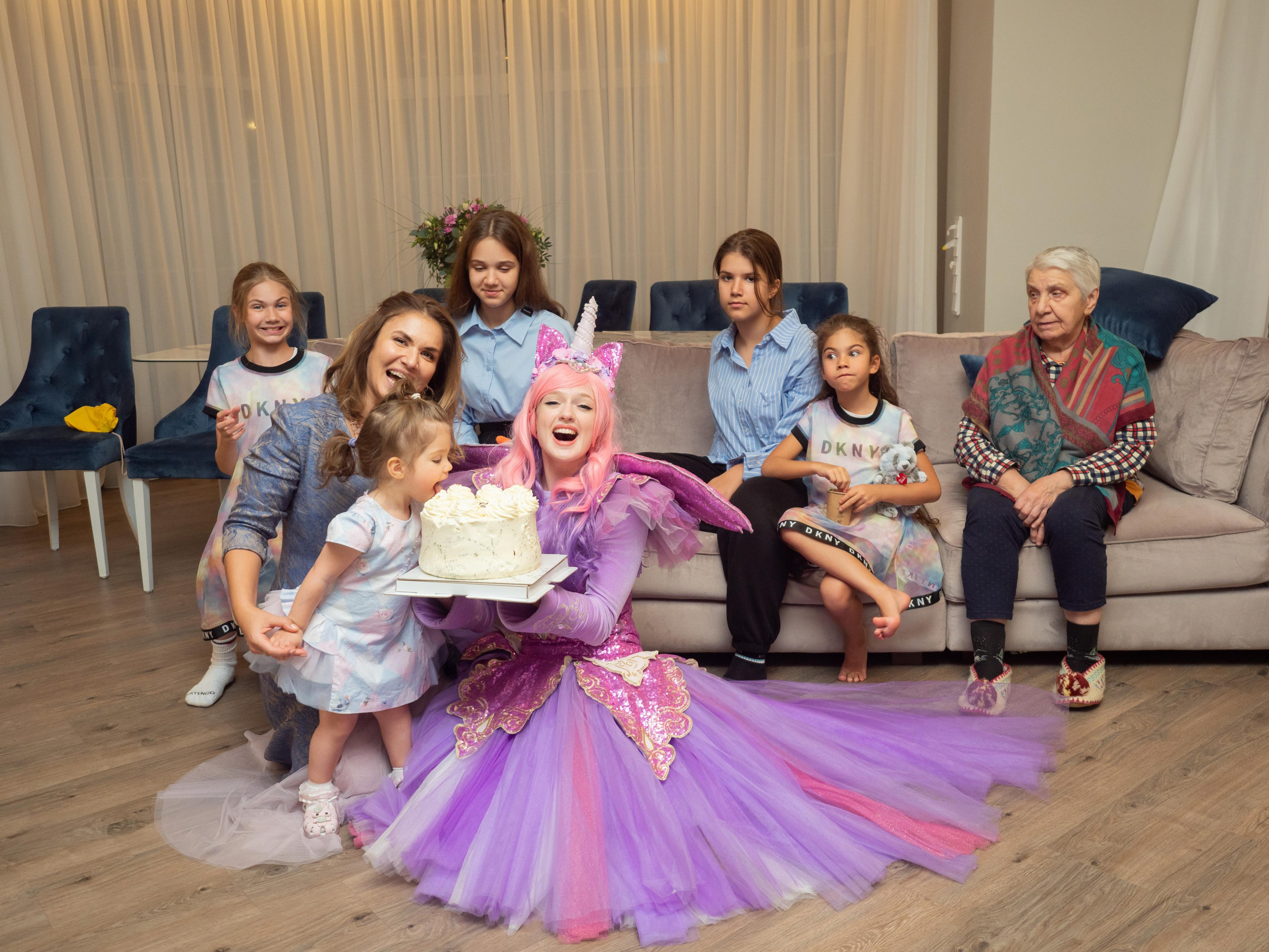 2 годика, праздник в честь дня рождения. Алёна Орлова Портретный фотограф Москва