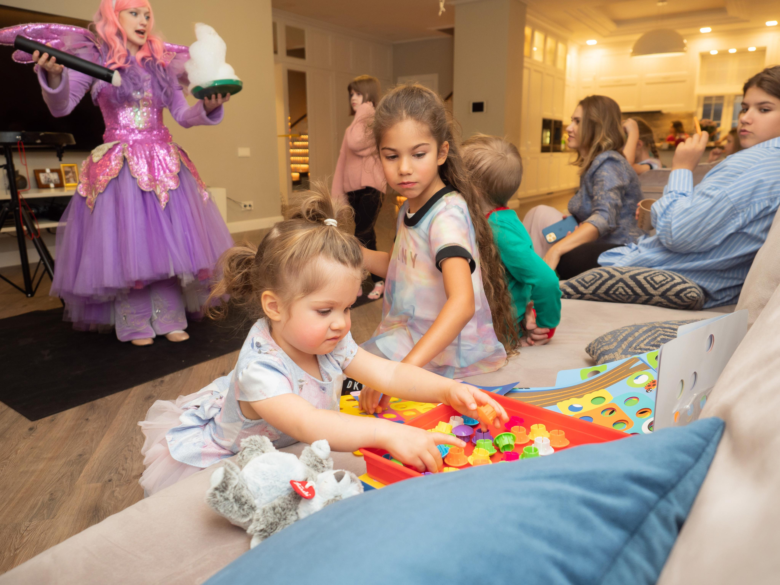 2 годика, праздник в честь дня рождения. Алёна Орлова Портретный фотограф Москва