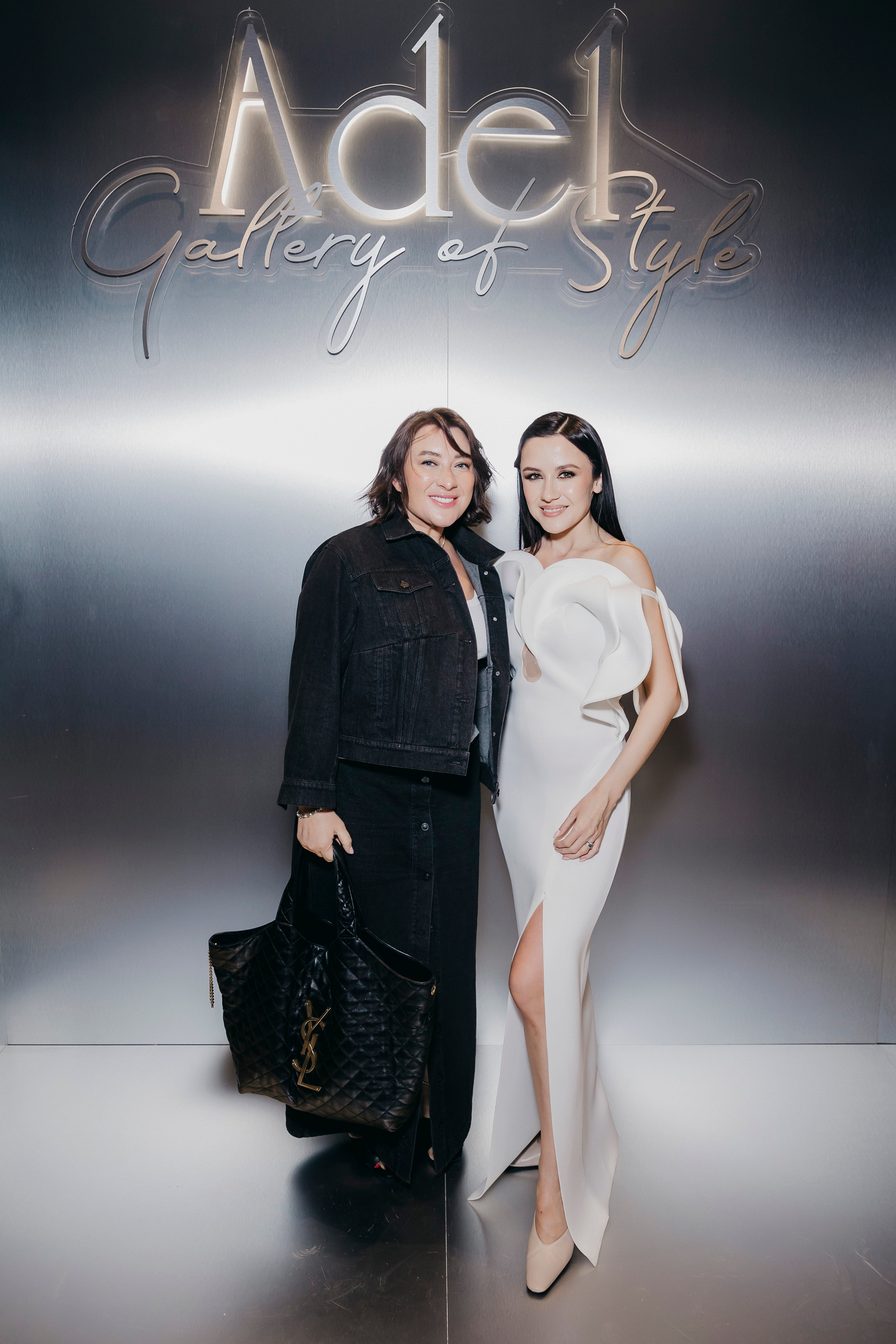 Ирина Митрошкина и Адель Бикулова на открытии галереи стиля «Adel Gallery of Style»