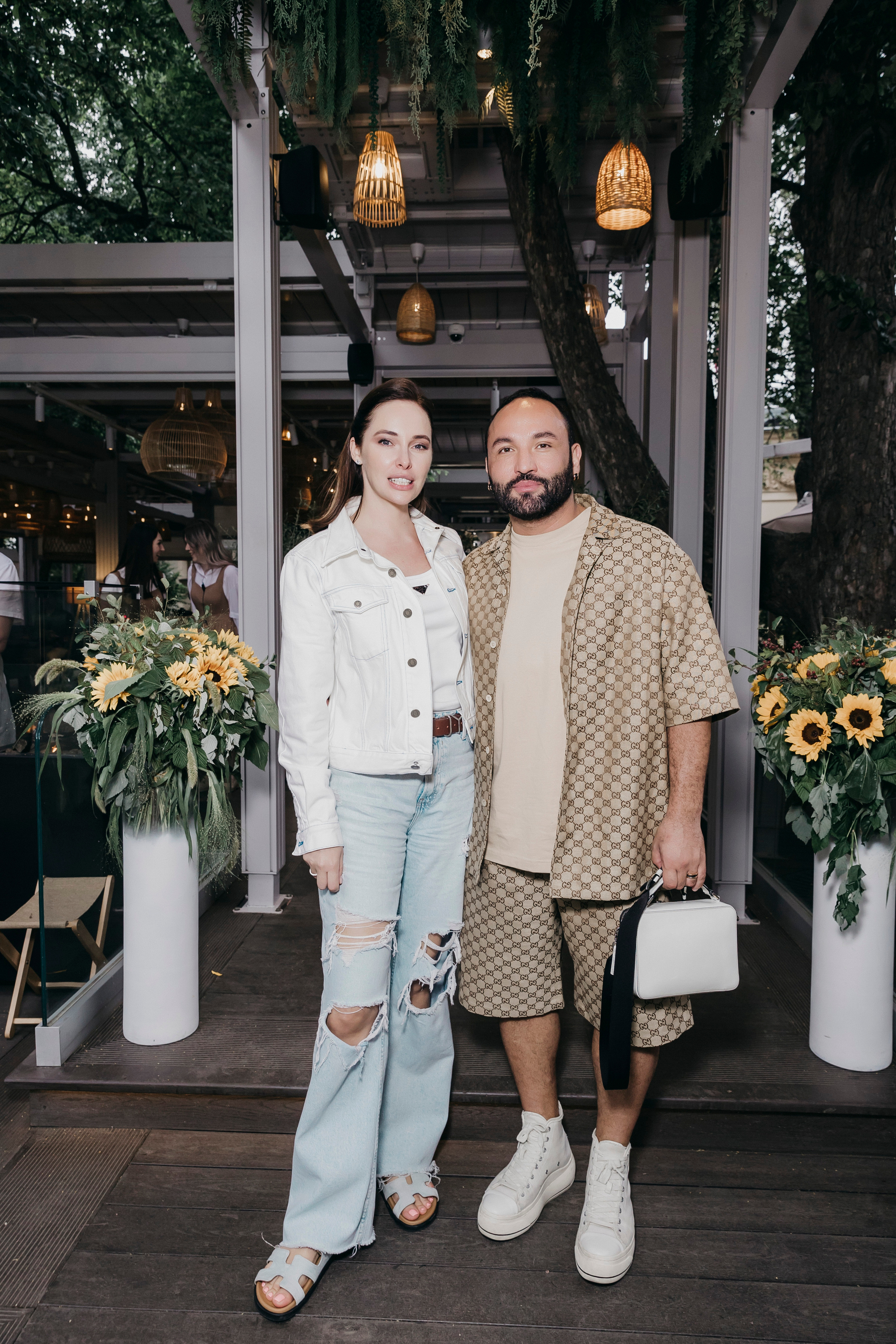 Ирина Зарькова & Сердар Камбаров на открытии летнего сезона ресторана «Че? Харчо!»