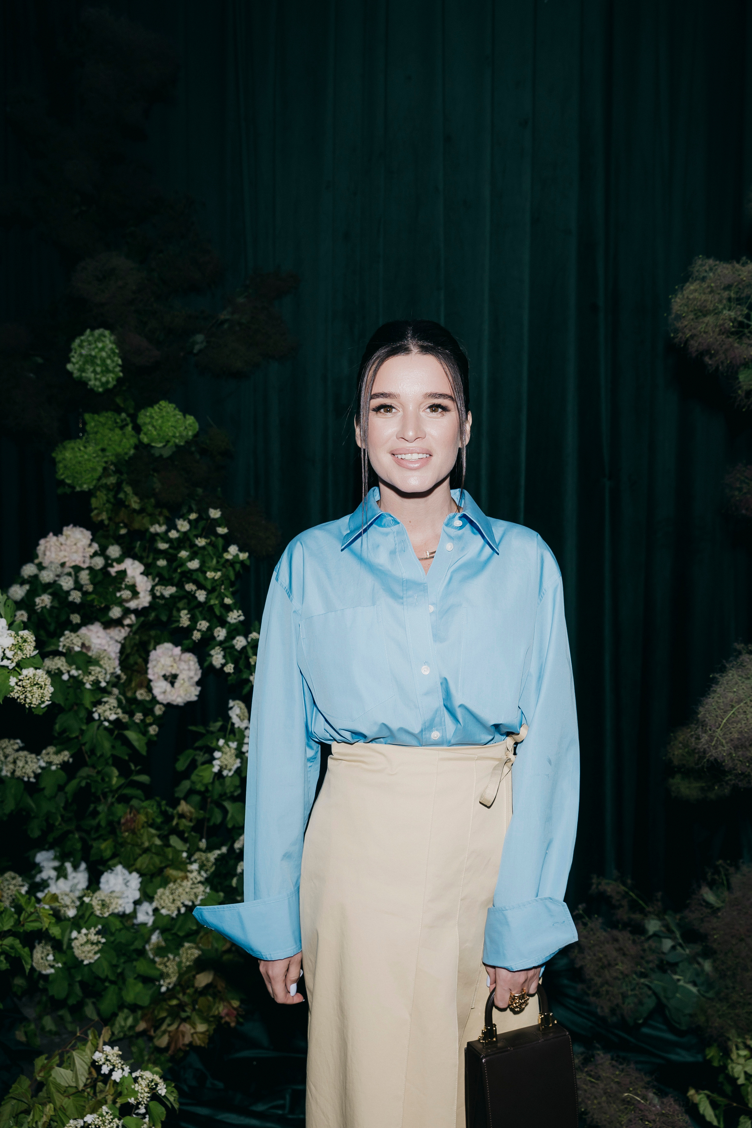 Ксения Бородина на открытии летней веранды ресторана «Гвидон»