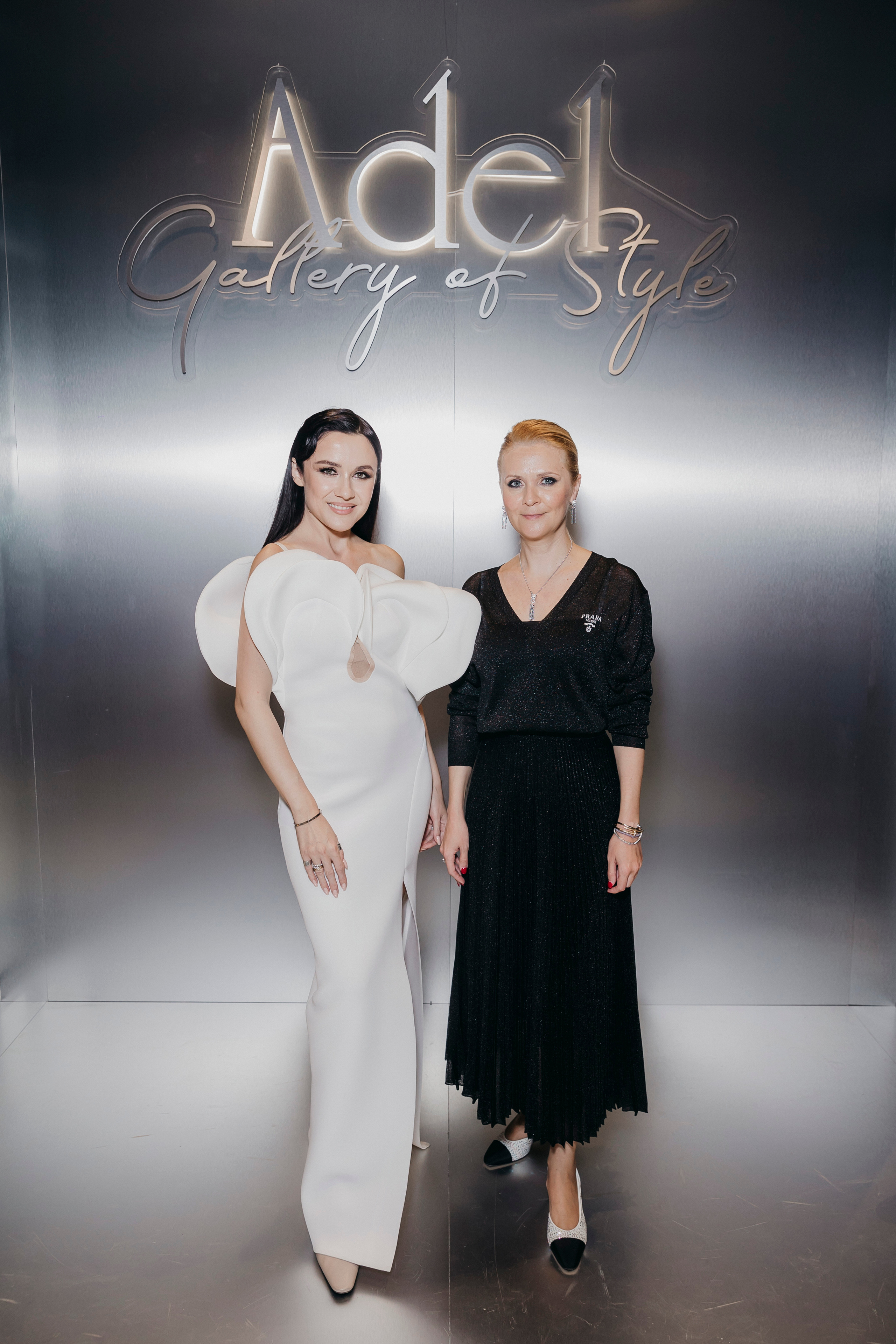 Адель Бикулова и Наталья Шкулева на открытии галереи стиля «Adel Gallery of Style»