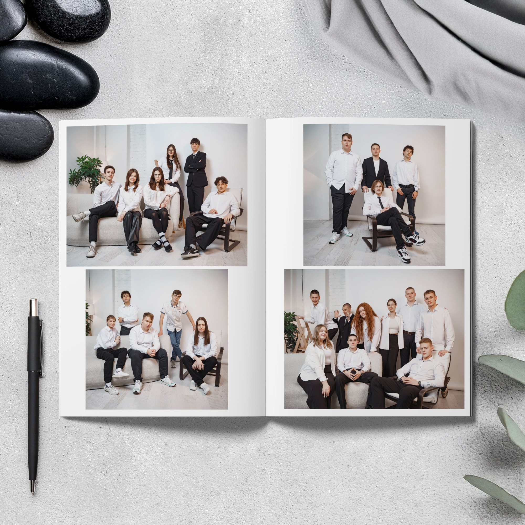 Выпускной альбом ВСЁ ВКЛЮЧЕНО. GRAPHITE BOOK