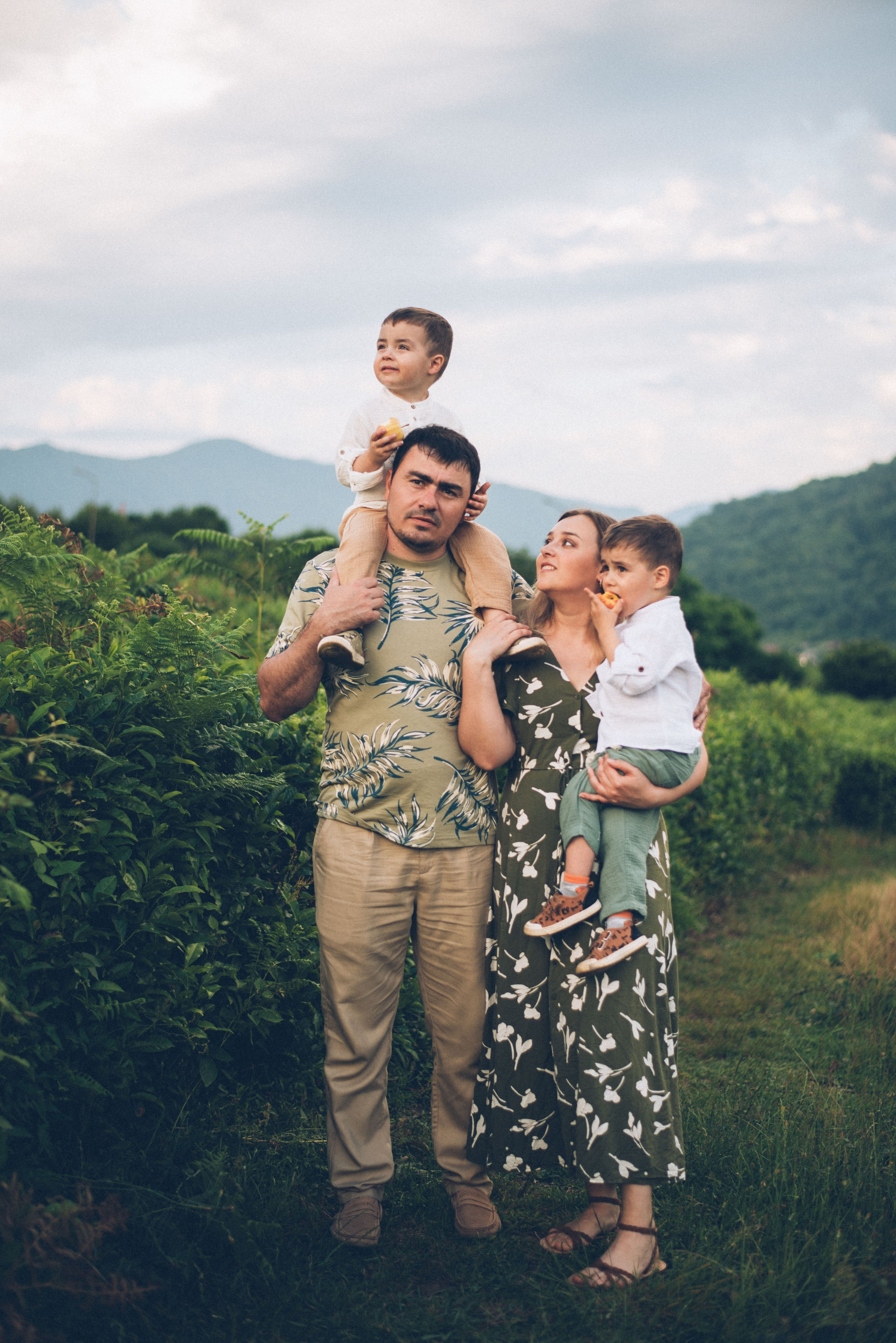 Фотосъемки в горах на чайных плантациях Сочи. Фотограф в Сочи — Маргарита Поганова