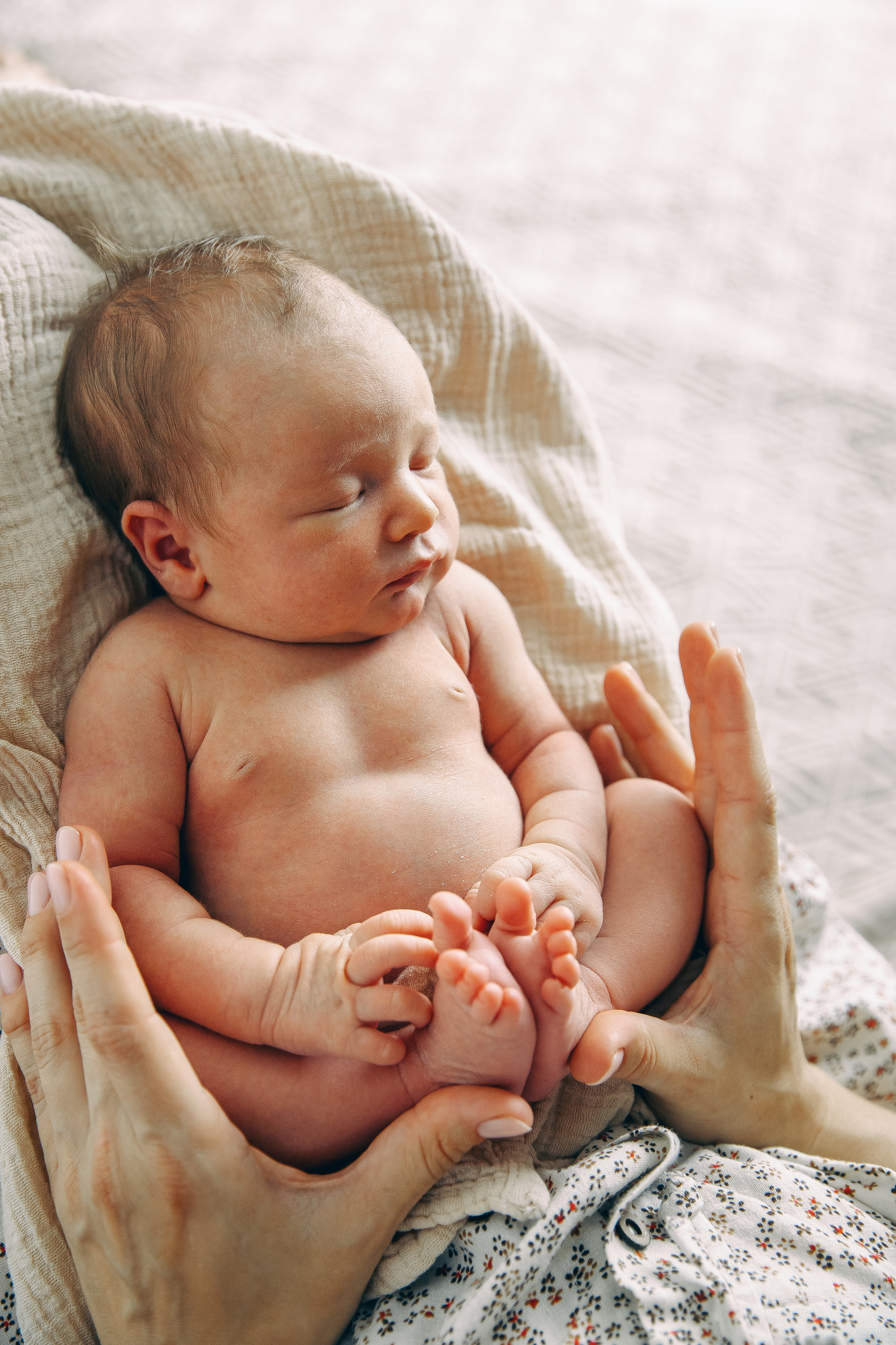 Новорожденные. Семейный и детский фотограф в Москве Тихонова Ксения