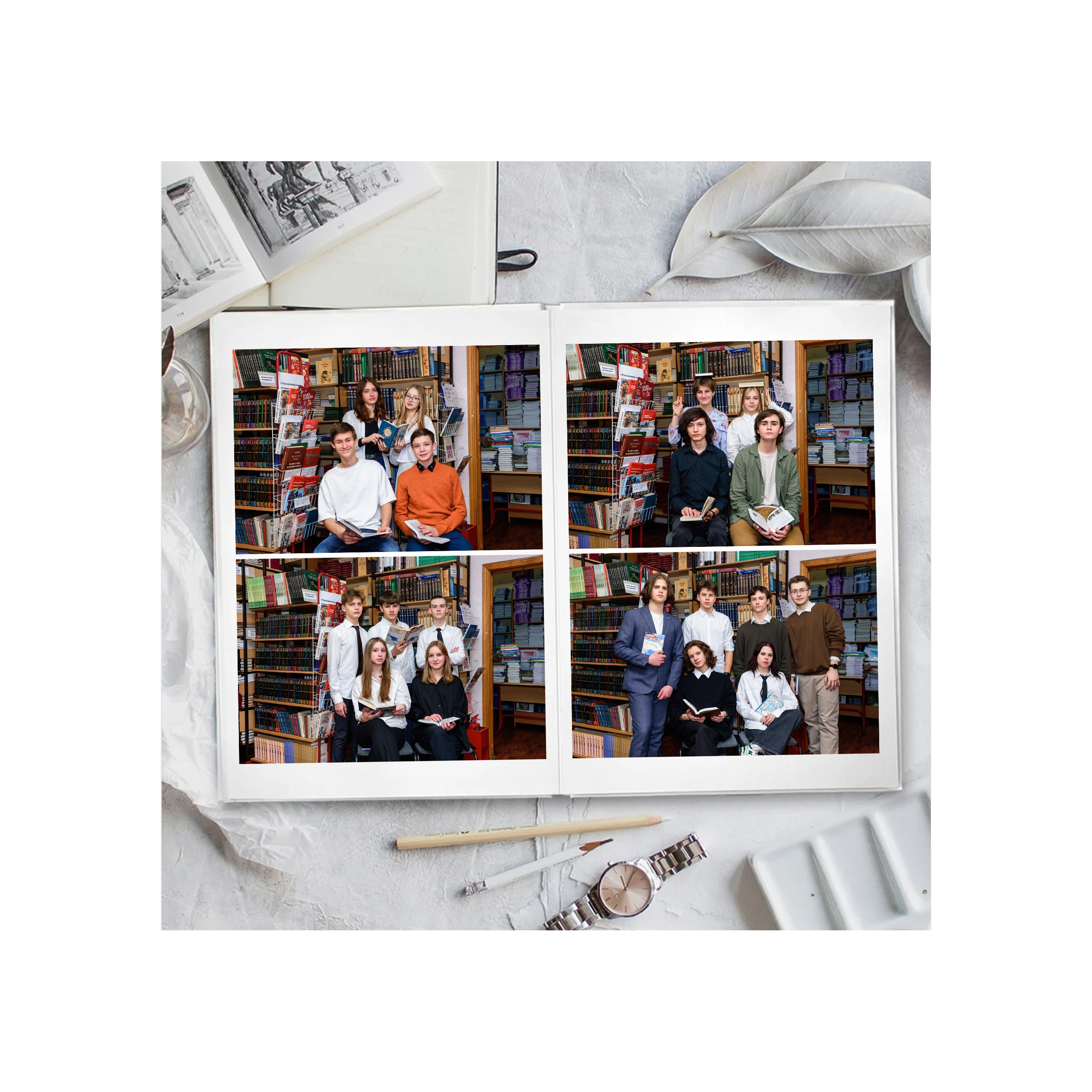 Альбомы с оживлением. Выпускной школьный альбом в Москве / Школьный фотограф Юлия Михайленко