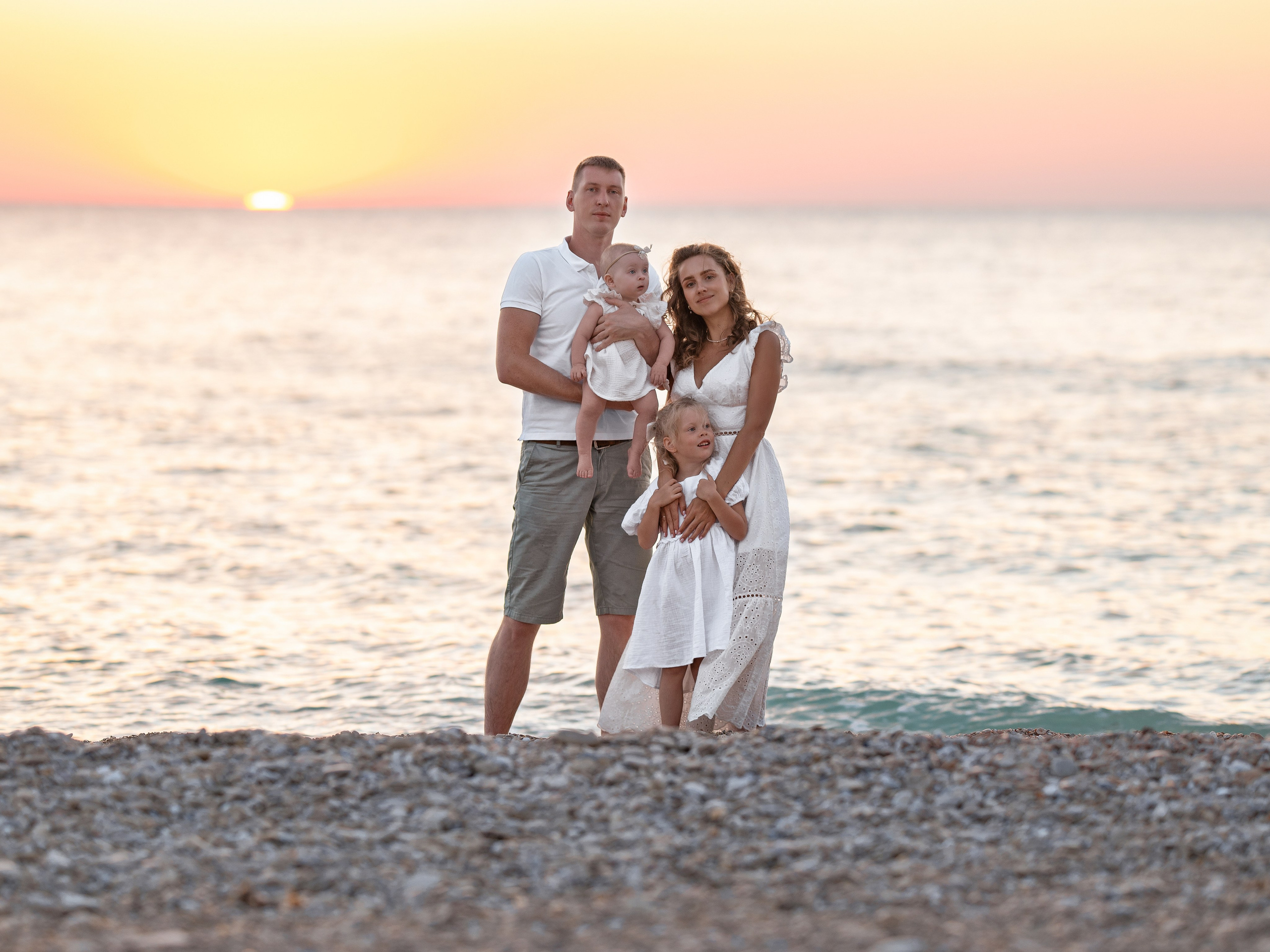 Фотосессия в Любимовке на пляже