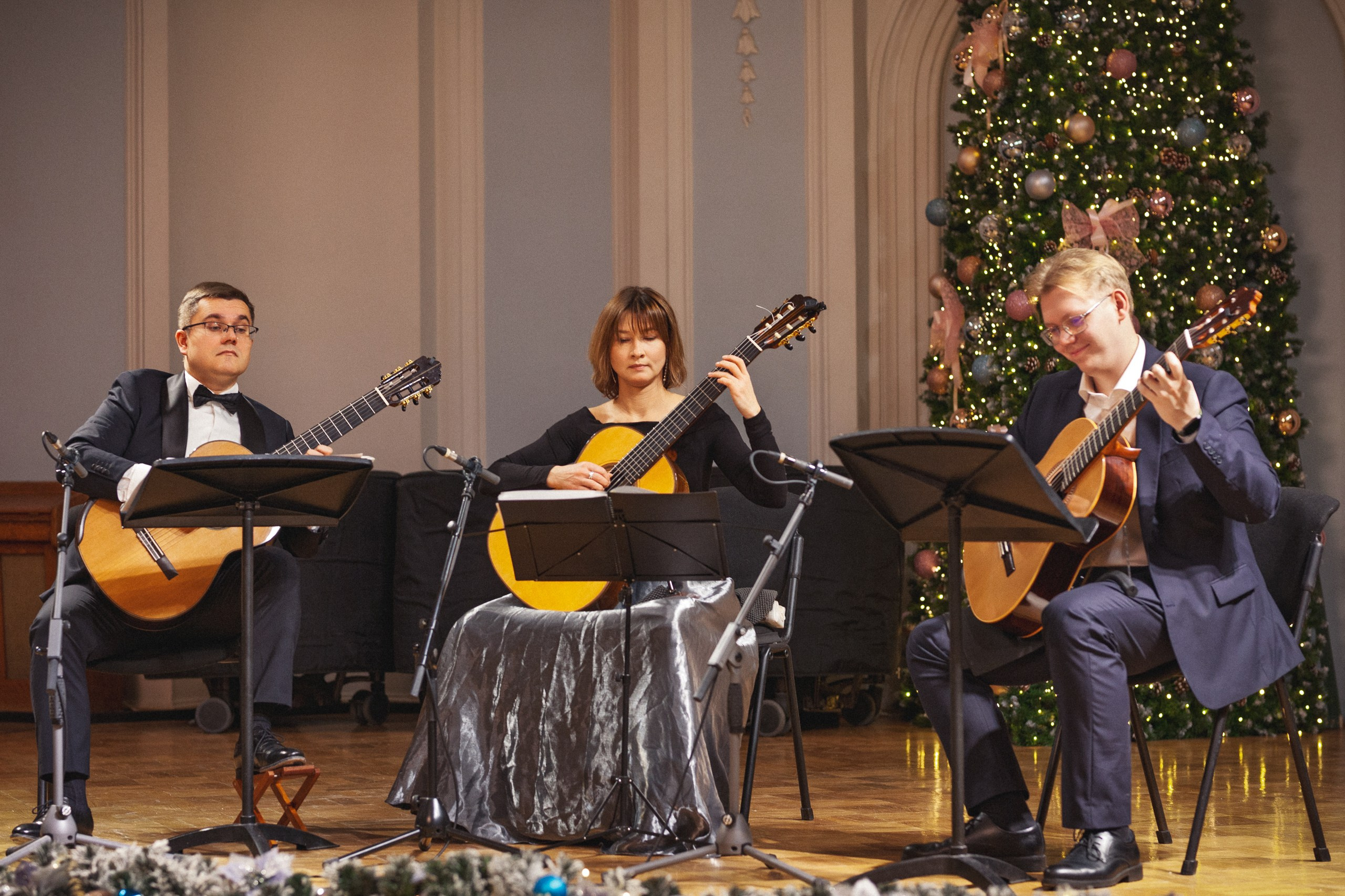 Московское гитарное трио в Московской консерватории. Дмитрий Бородаев