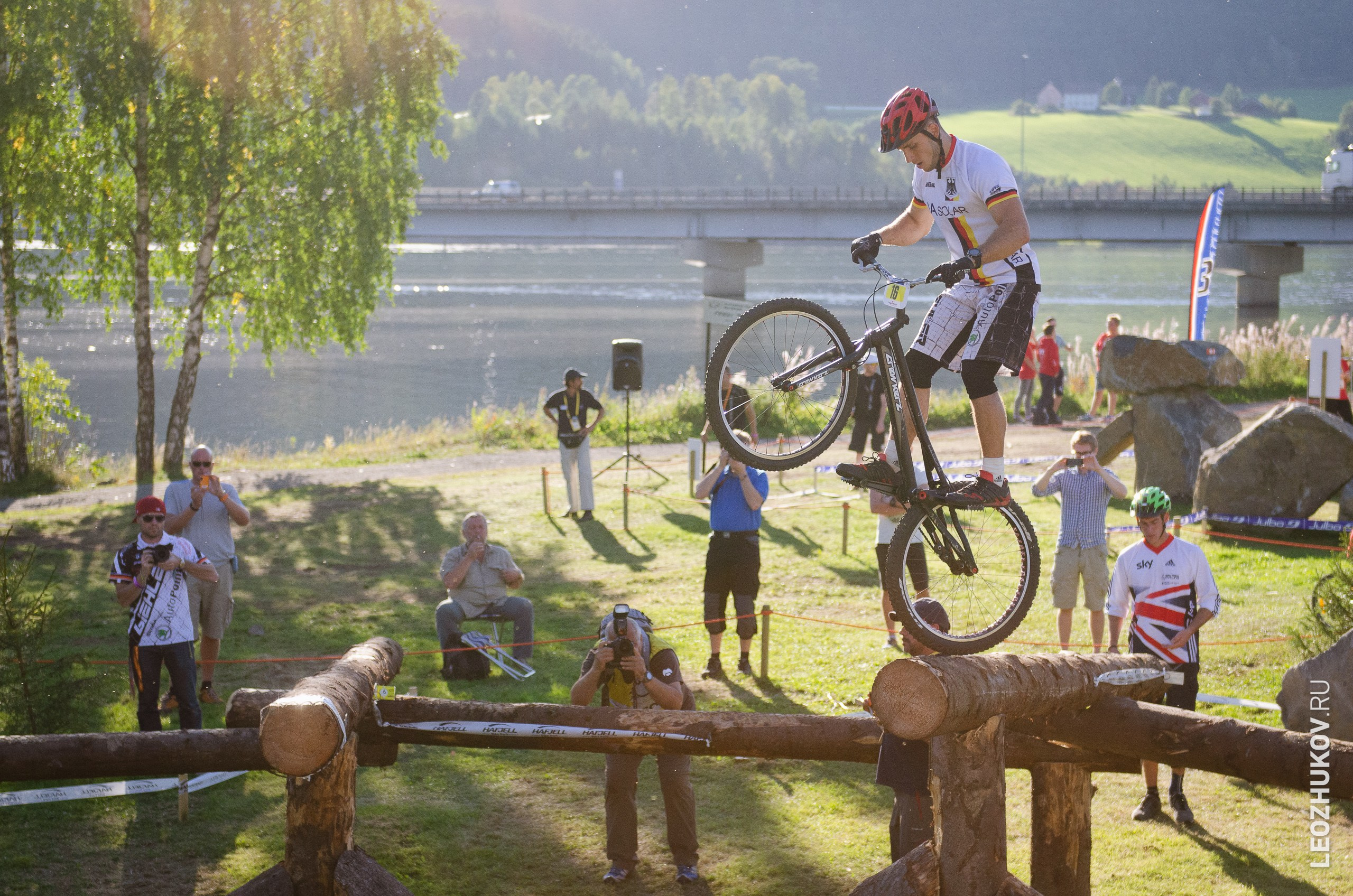UCI Trials World Championships 2014. Sports photographer Leonid Zhukov