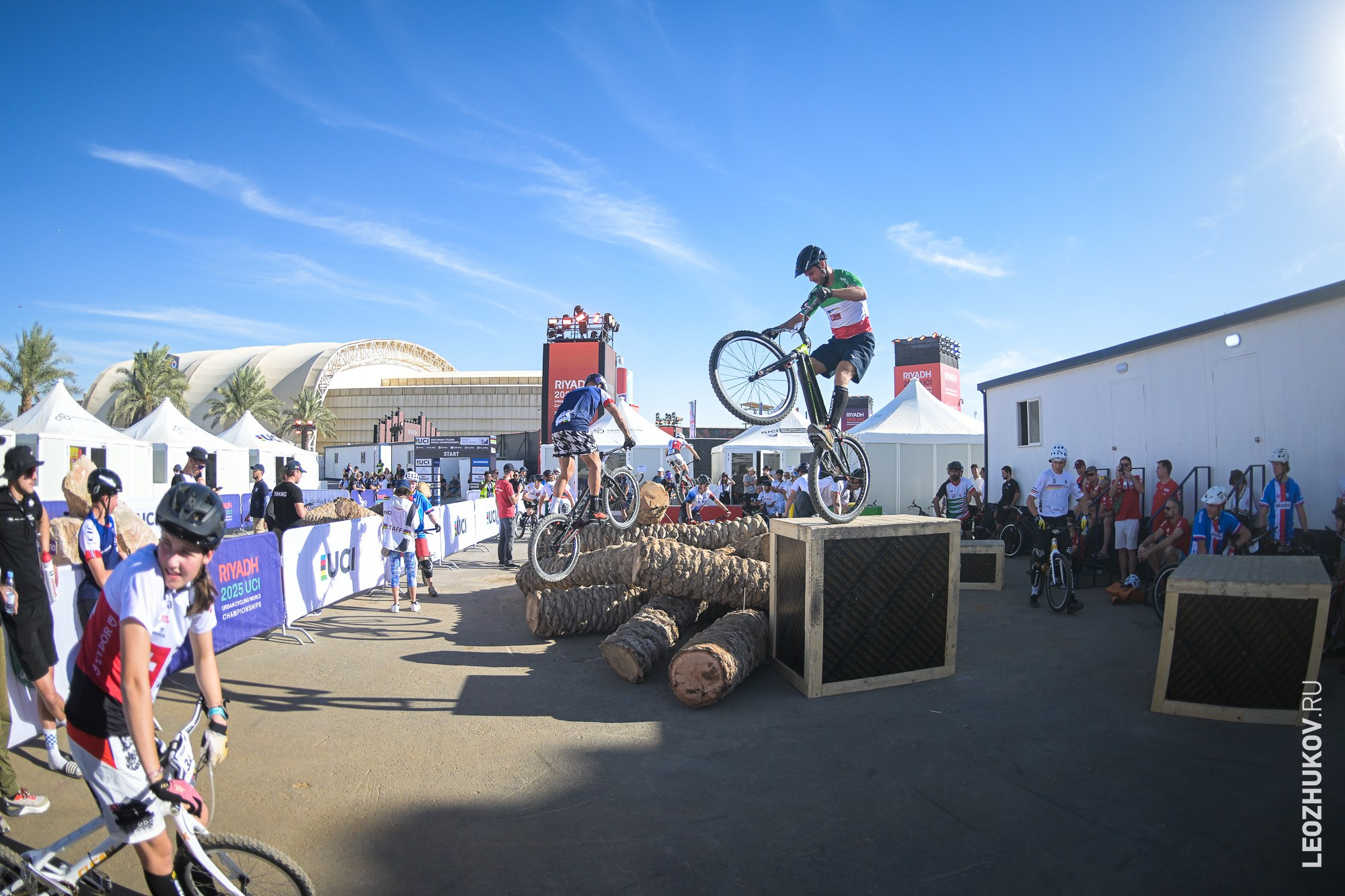 UCI Trials World Champs 2025 — день 1. Спортивный фотограф Леонид Жуков