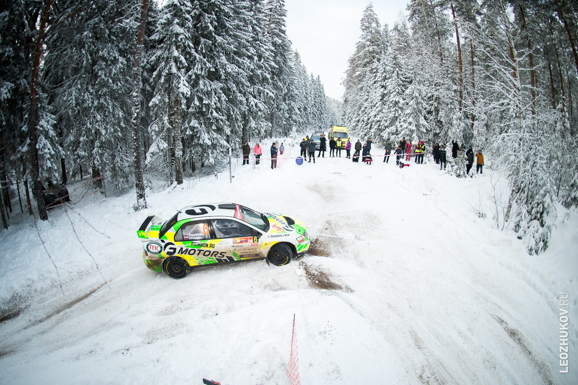 Rally Vyborg 2024. Sports photographer Leonid Zhukov