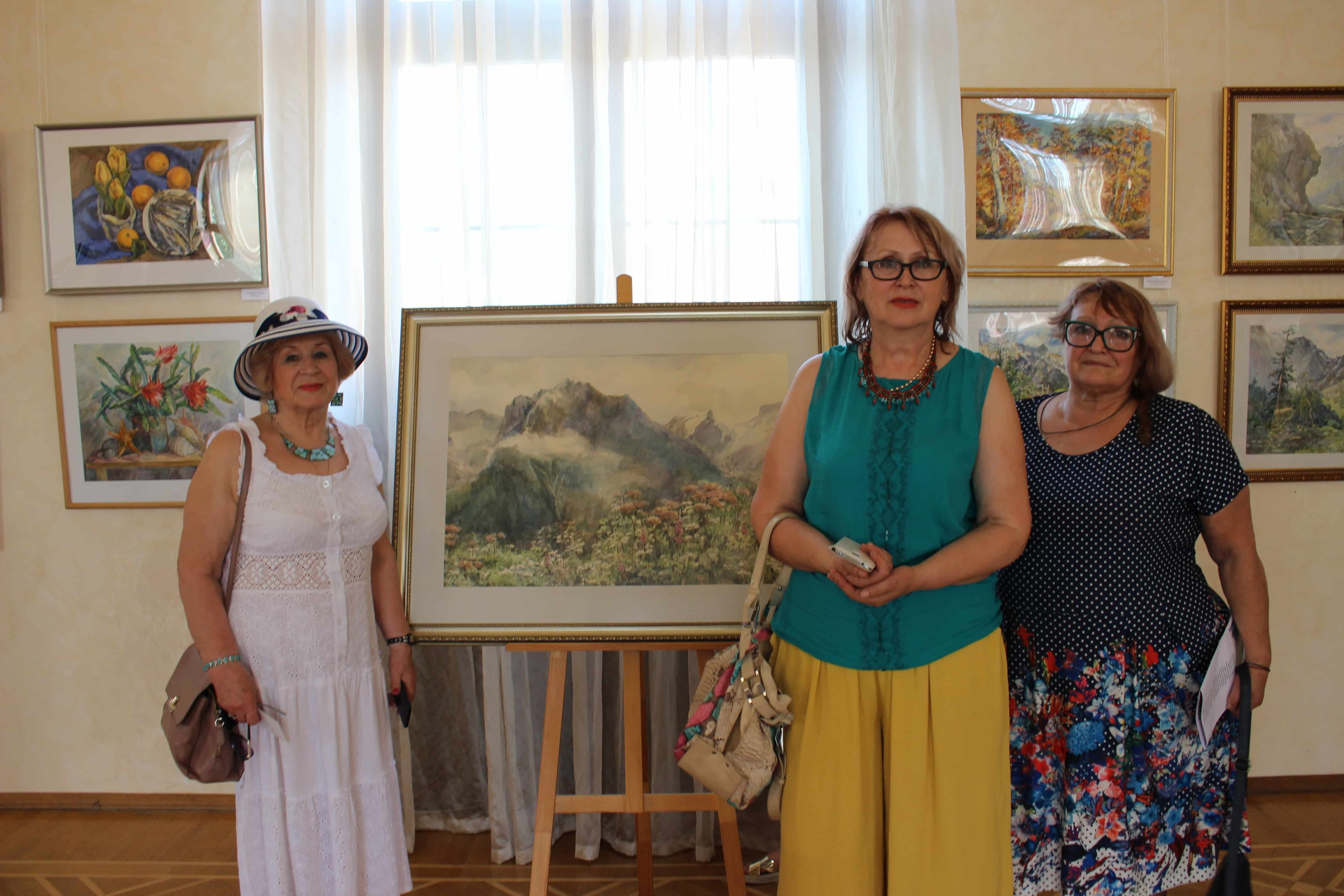 АКВАРЕЛЬ 2019 ГРУППА. Свет акварели Галины Поплавской