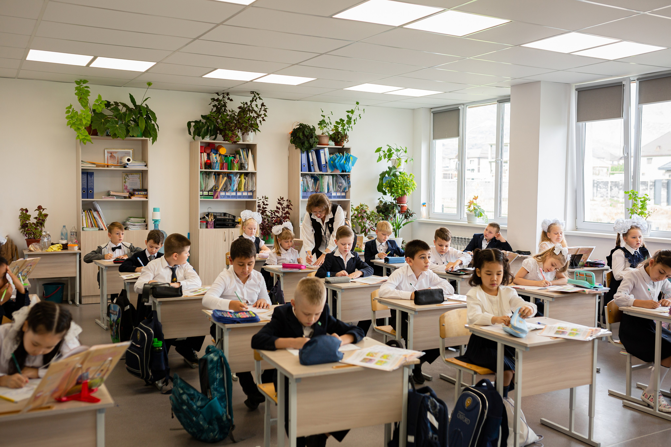 Первоклассники. Отбасылық фотограф Алена Шаталова