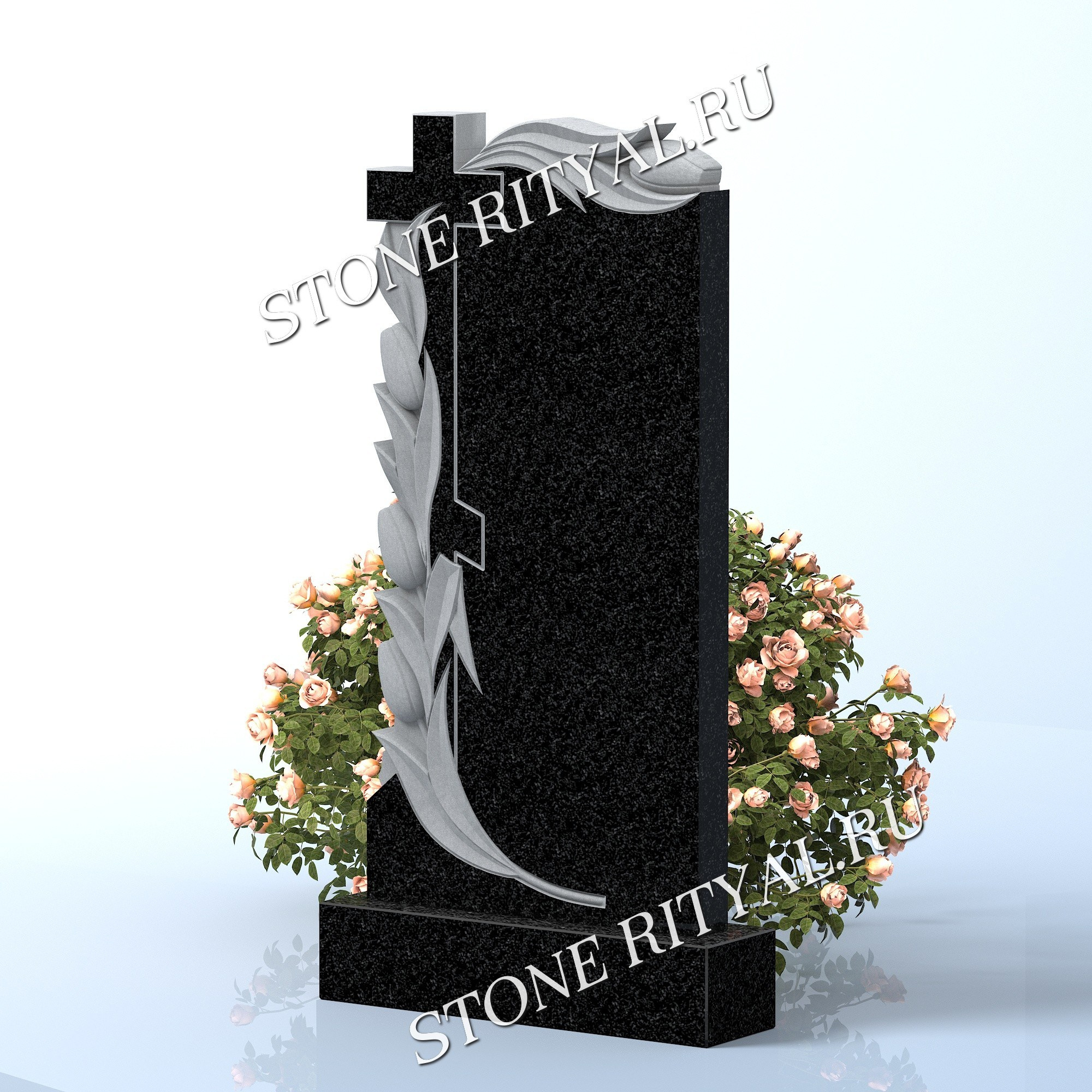 Вертикальные памятники фигурные. Изготовление и установка памятников в Москве и МО