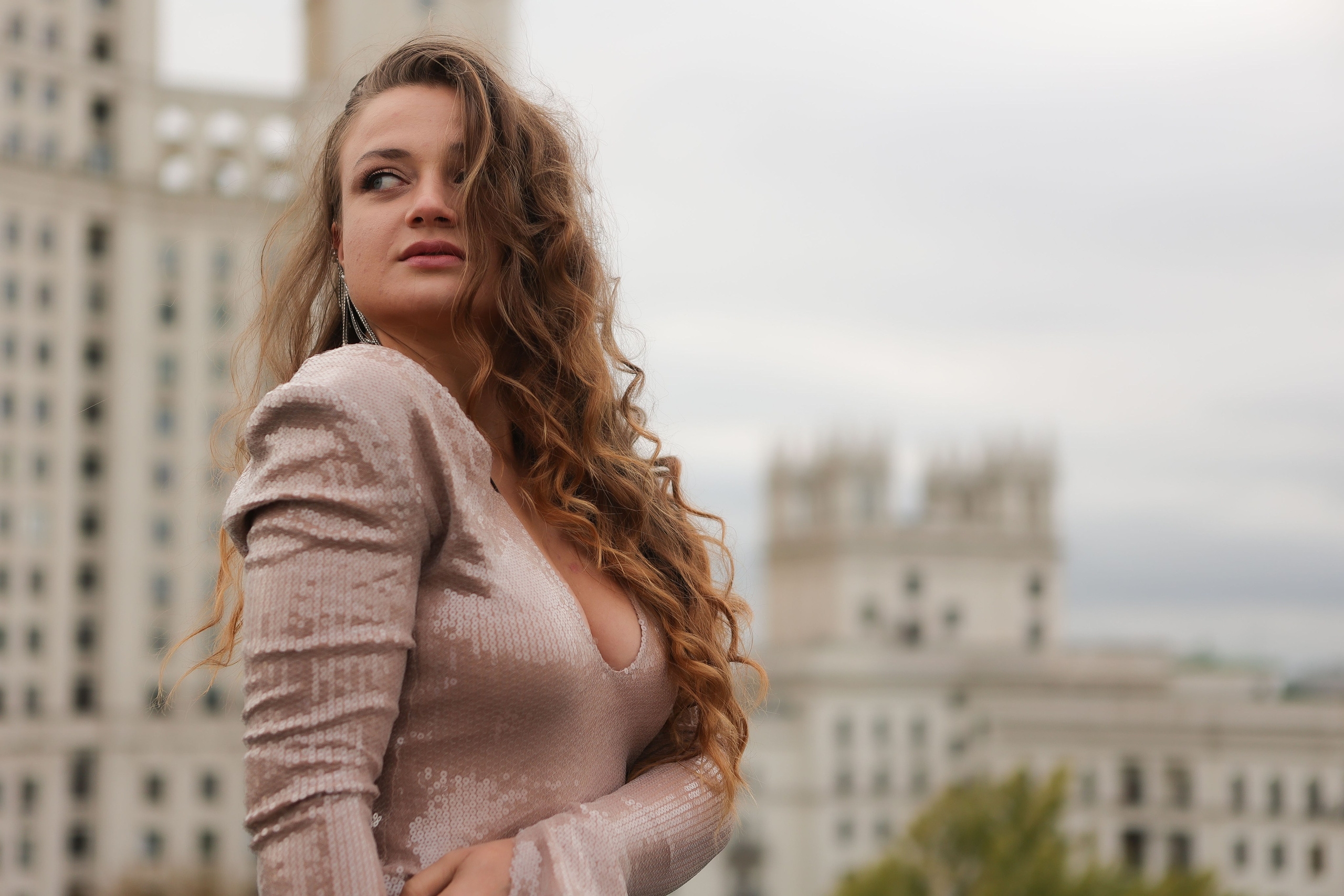 Съемка на крыше. Анастасия. Фотограф для вас и вашего бизнеса в Москве Альбина Никифоров