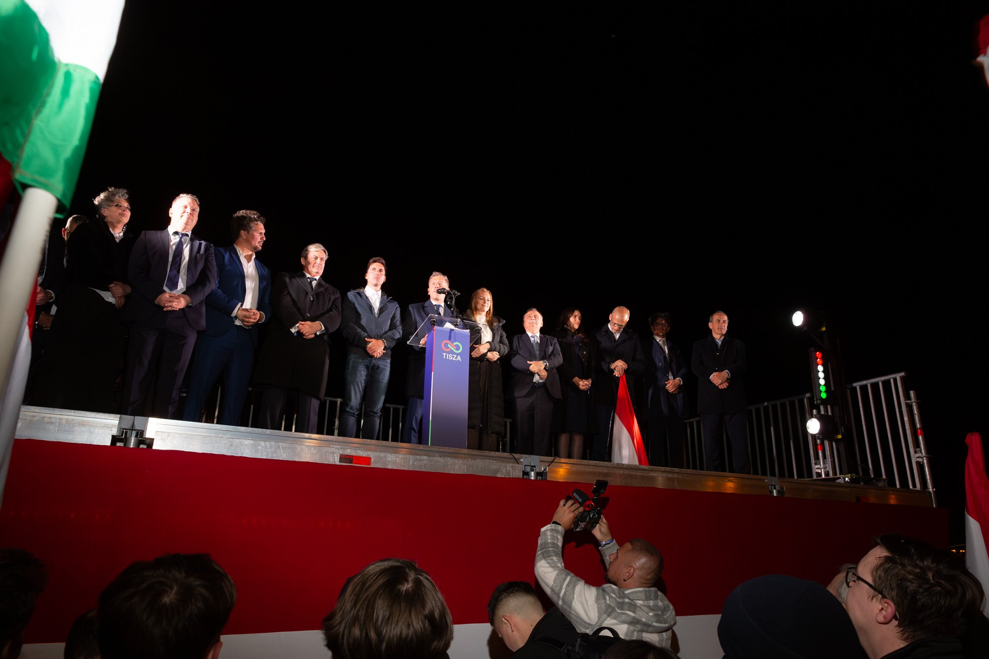 TISZA Victory Night, Hungary 2026. Photographer in Budapest — Yura Knyazev