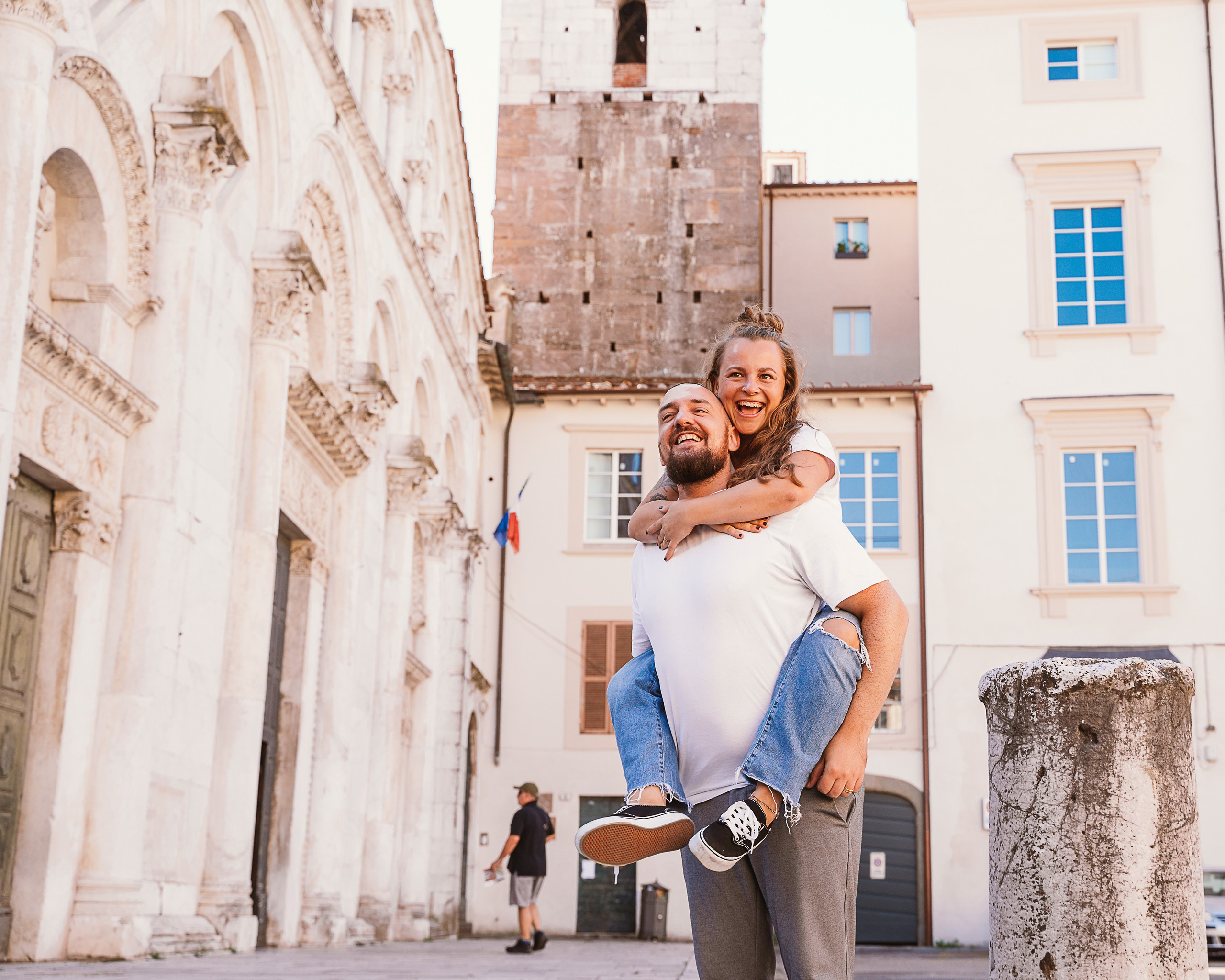 Fotografia Love Story a Lucca, Toscana). Family Lifestyle Photographer in Lucca, Italia
