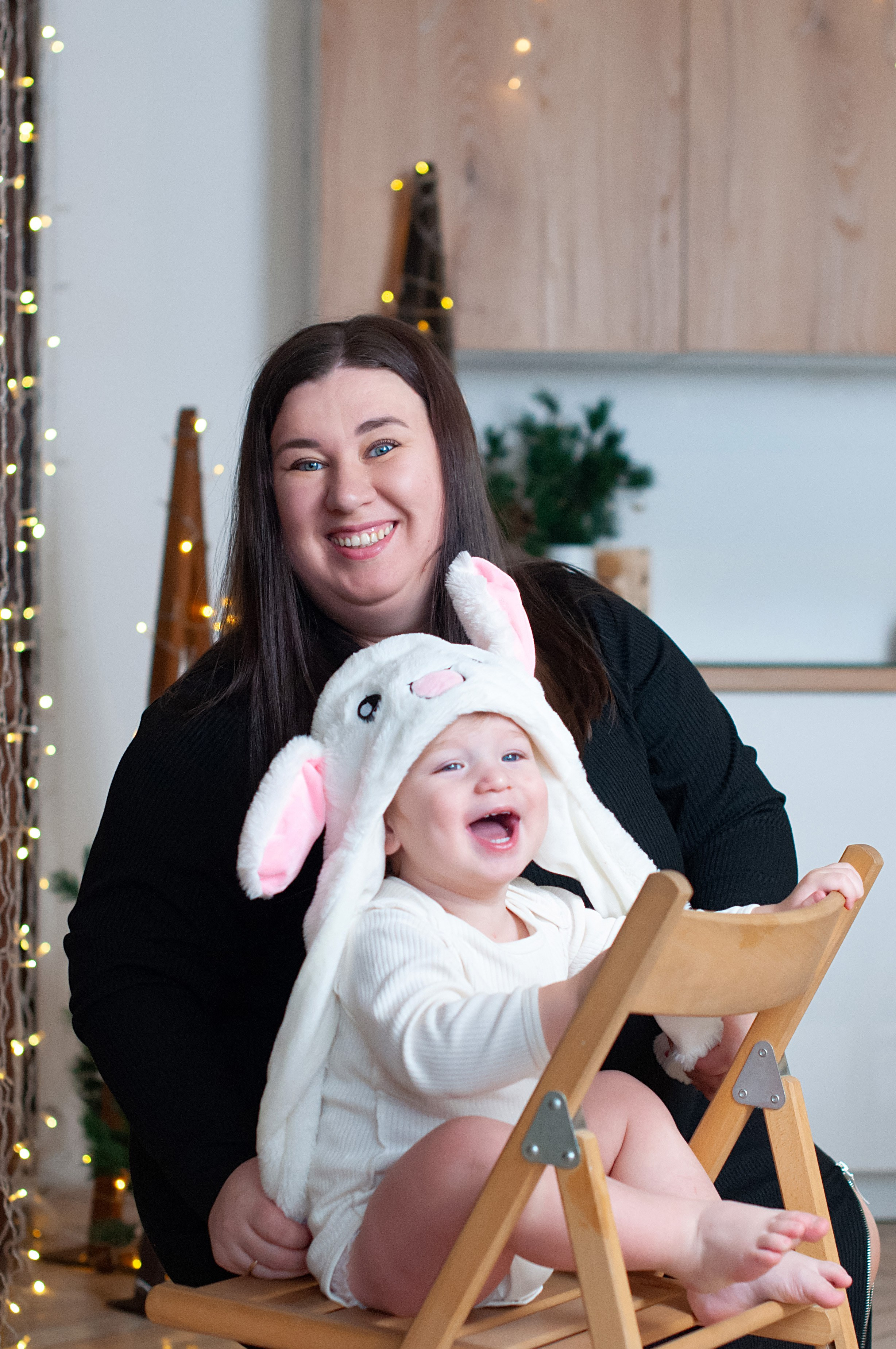 Новогодняя фотосессия семья Петрушиных. Фотограф в Хабаровске