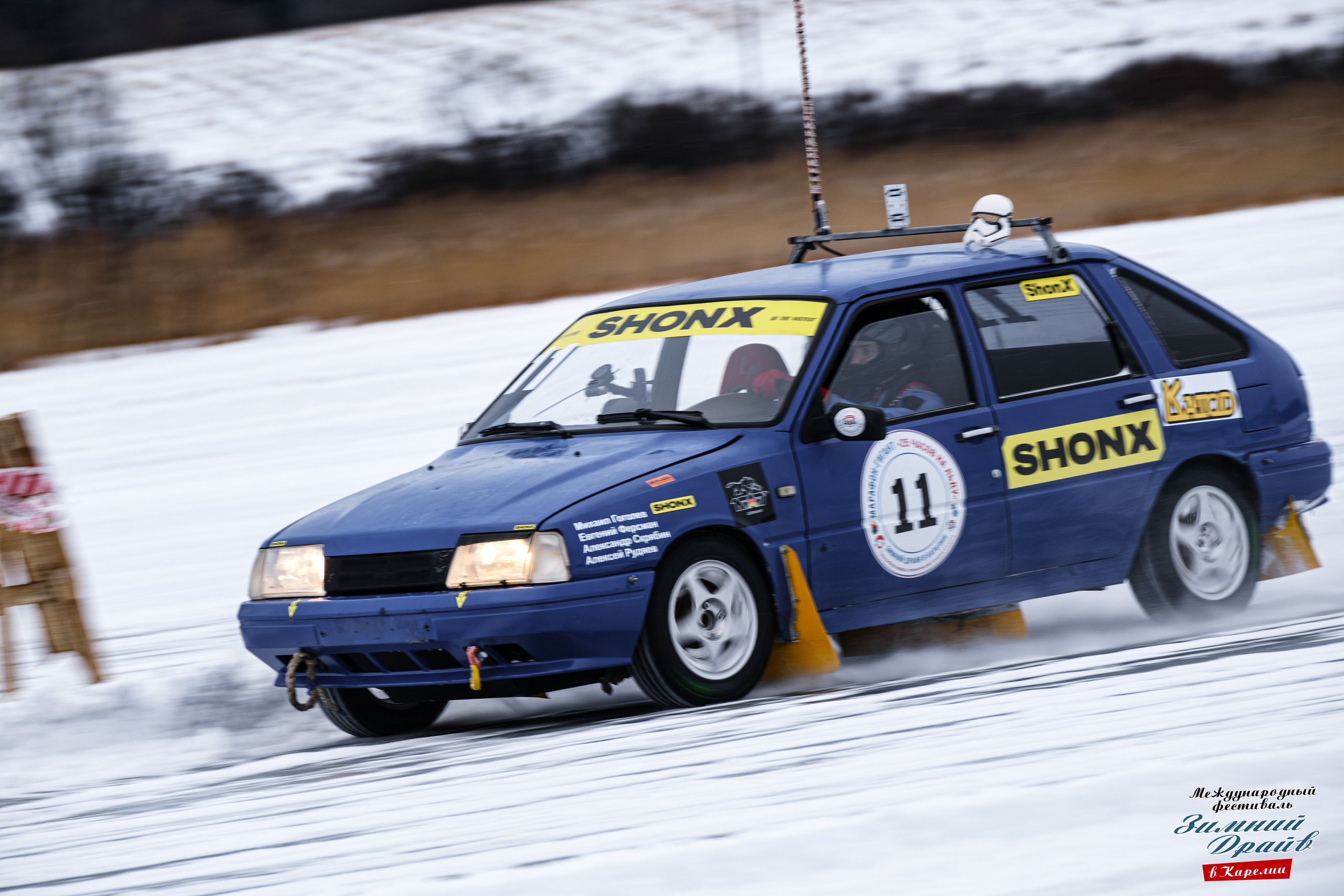«Зимний Драйв в Карелии» Авто Марафон-гигант «25 часов на льду» Илона Накутис, Николай Грязин, джимхана, фотограф Антон Медведев, icoguar, Сортавала, Карелия