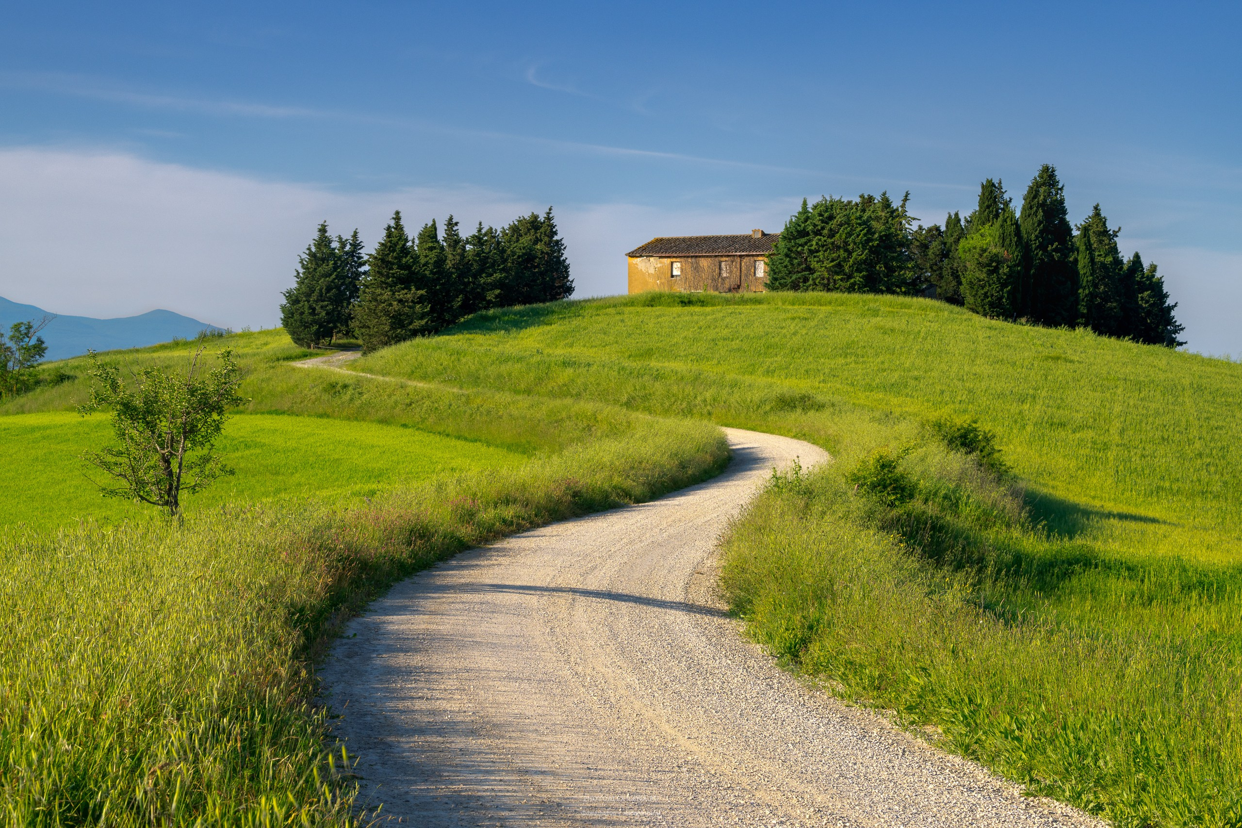 Долина Крете Сенези (Crete Senesi). Авторские стильные фотокартины